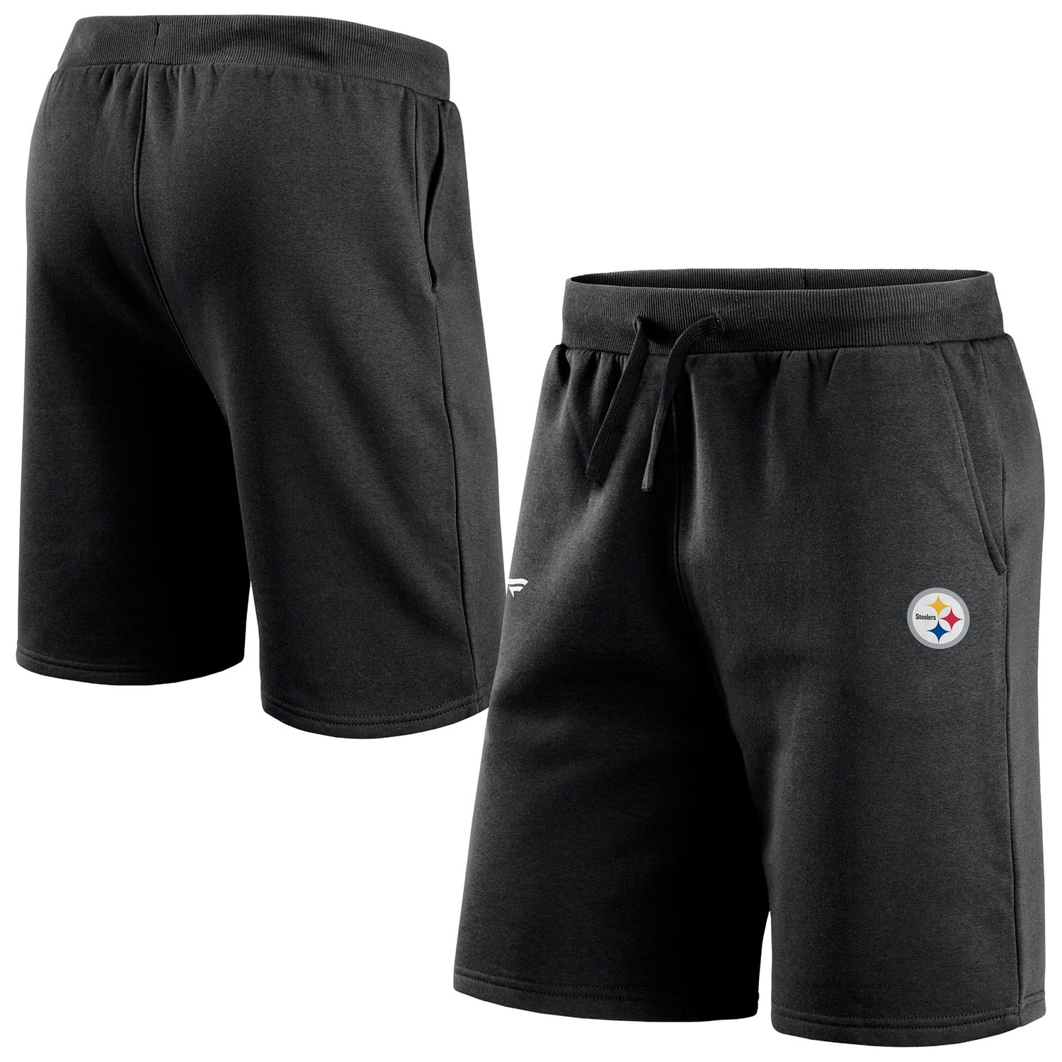 Pittsburgh Steelers Primary Logo NFL Sweat Shorts Schwarz