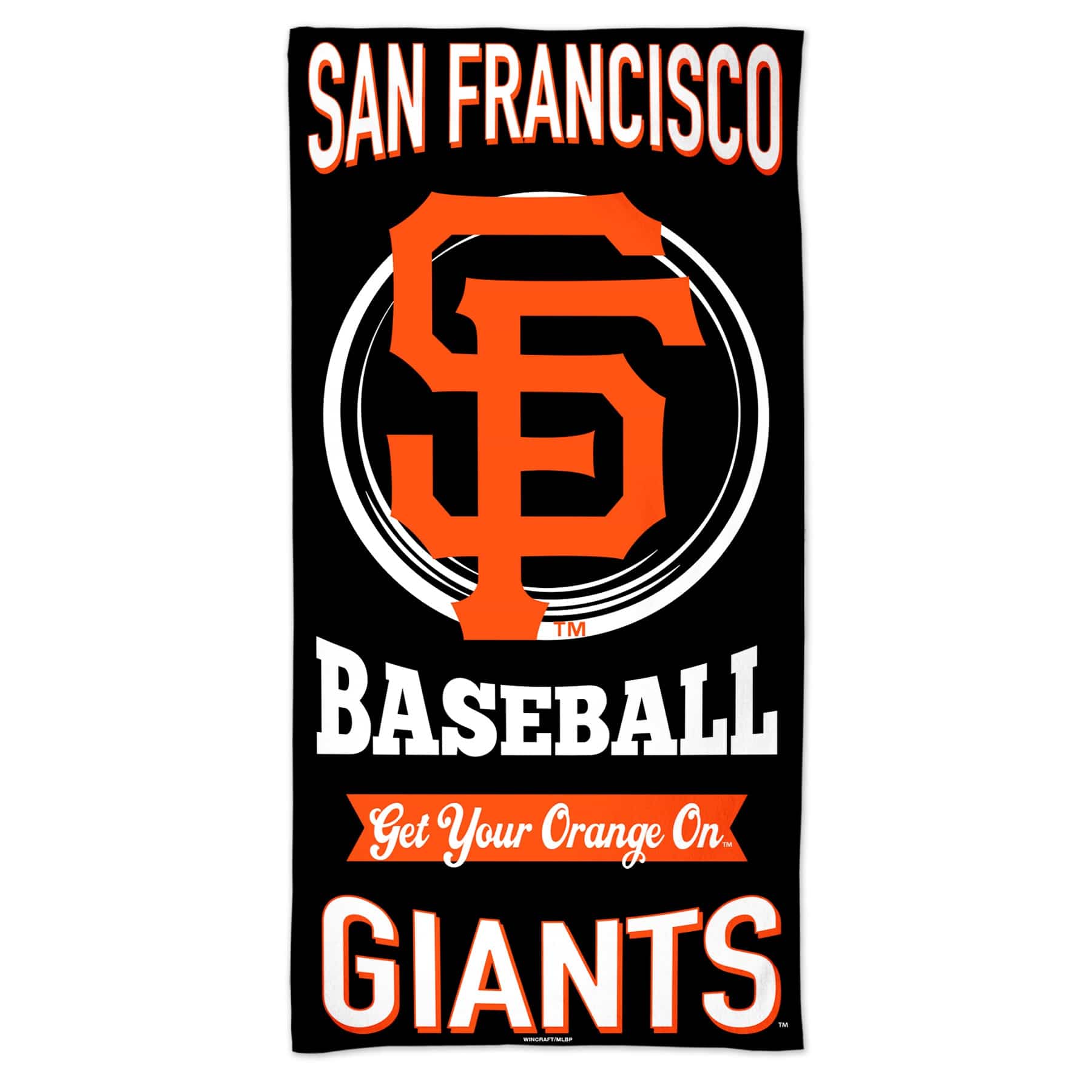 San Francisco Giants Slogan WinCraft MLB Beach Towel
