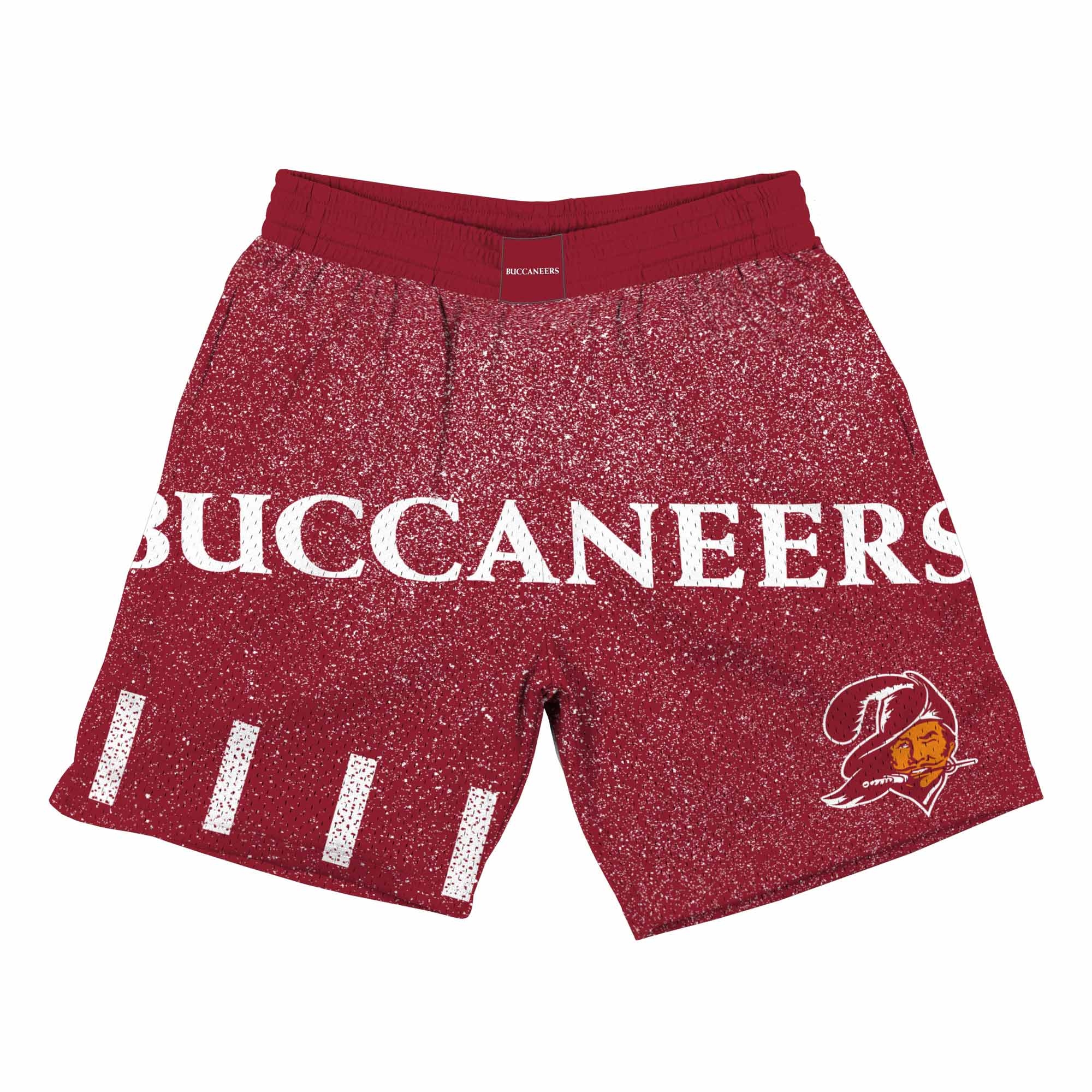Tampa Bay Buccaneers Jumbotron Throwback Mitchell & Ness NFL Shorts Rot