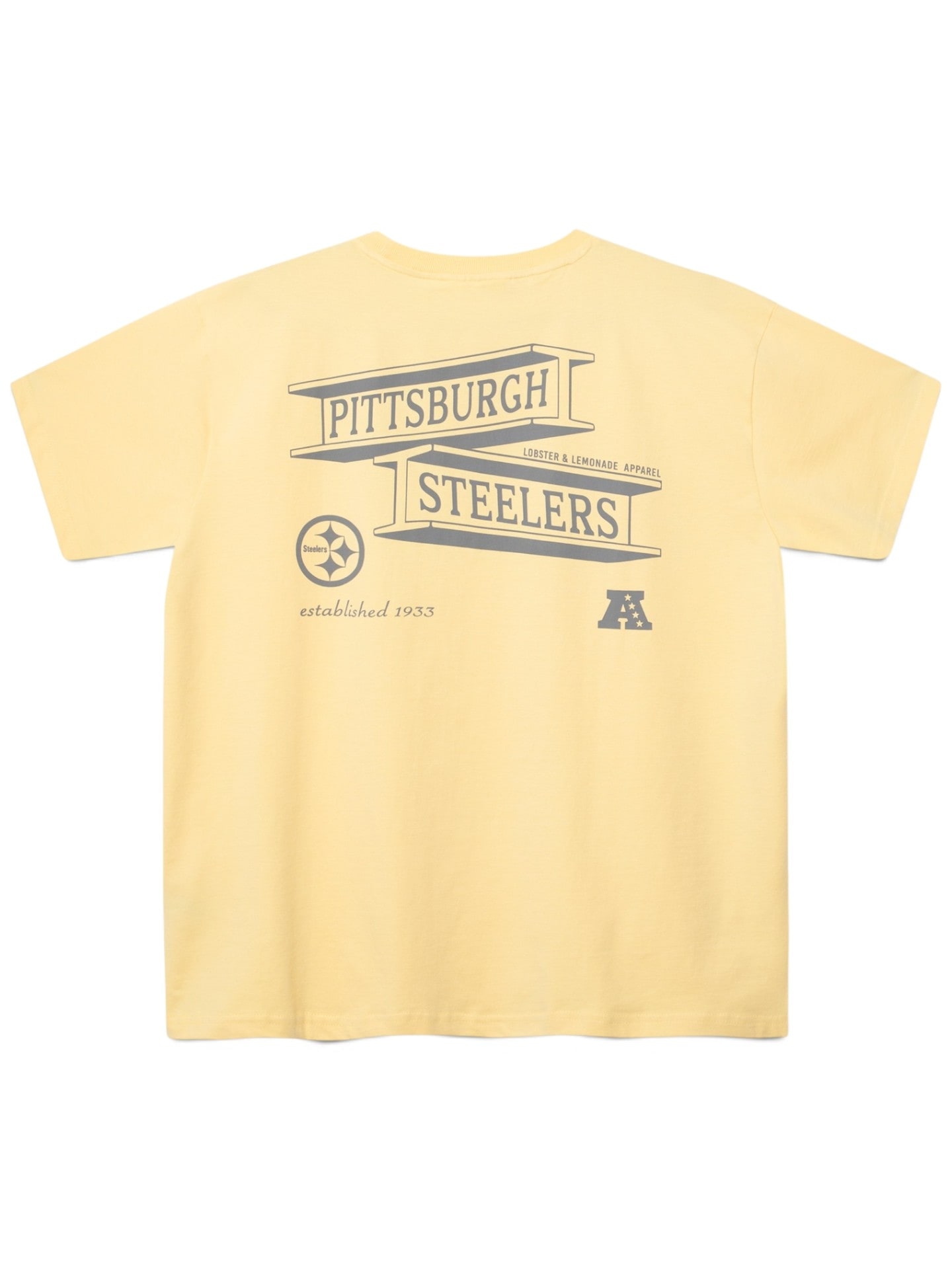 Pittsburgh Steelers L&L '89 Classics NFL T-Shirt Gelb