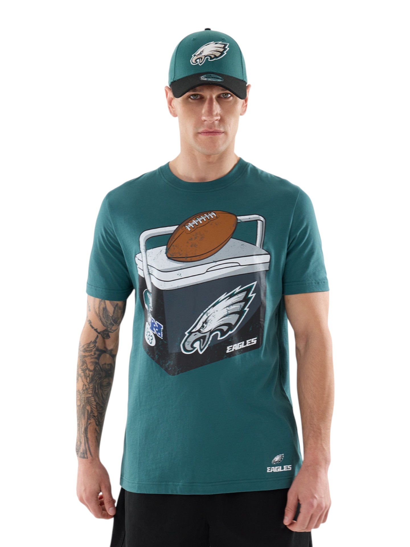 Philadelphia Eagles NFL Training Cooler T-Shirt Green