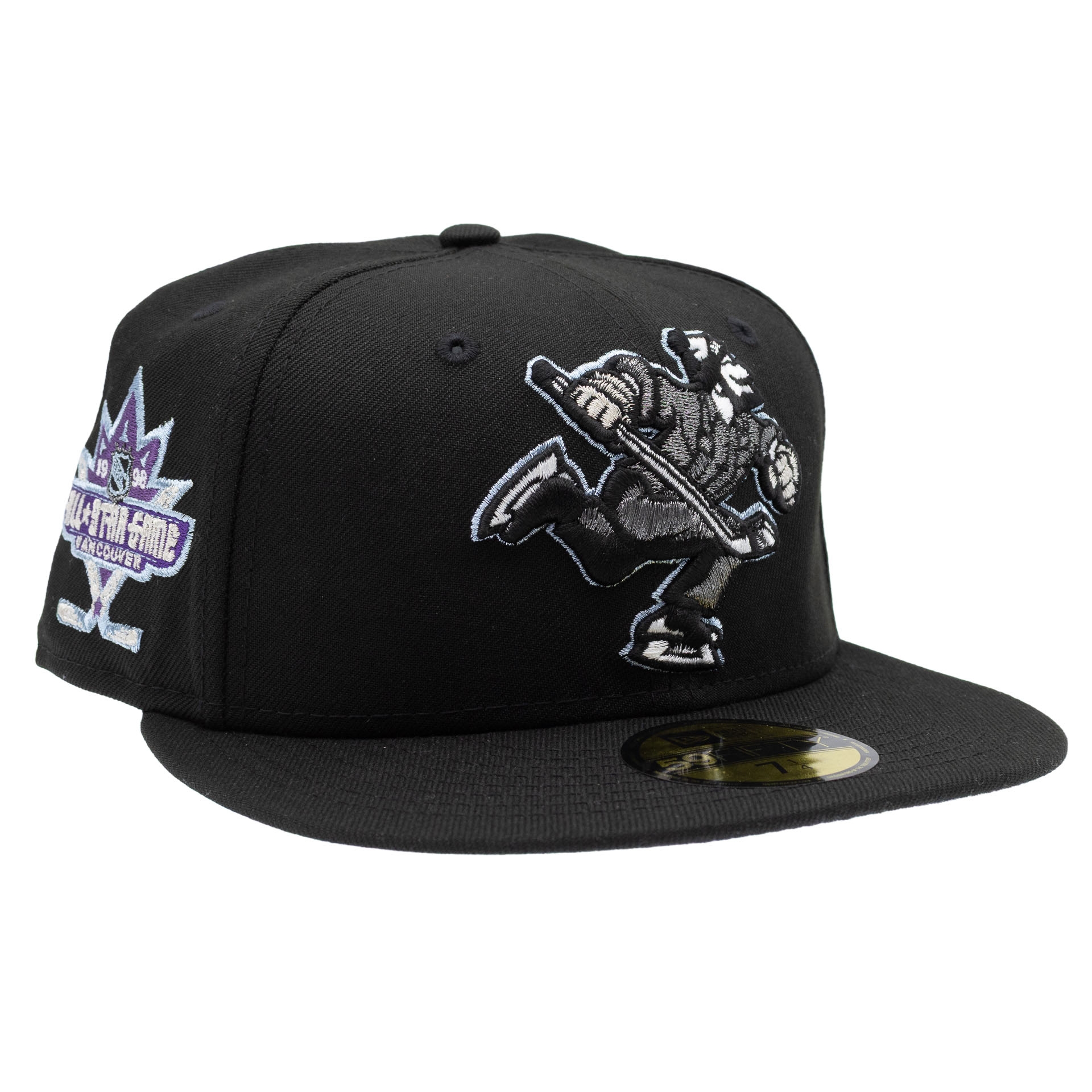 Vancouver Canucks 1998 All-Star Game 59FIFTY Fitted NHL Cap Schwarz