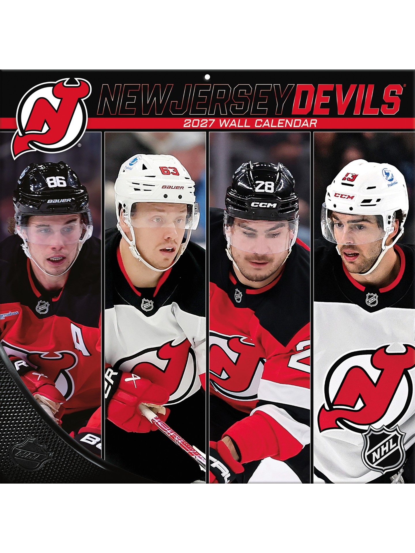 New Jersey Devils 2027 NHL Team Wandkalender