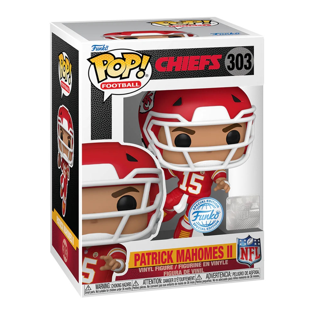 Funko POP! #303 Patrick Mahomes Kansas City Chiefs Vinyl NFL Figur