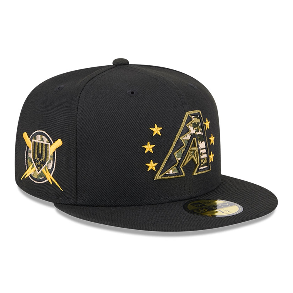 Arizona Diamondbacks 2024 MLB Authentic Armed Forces New Era 59FIFTY Fitted Cap