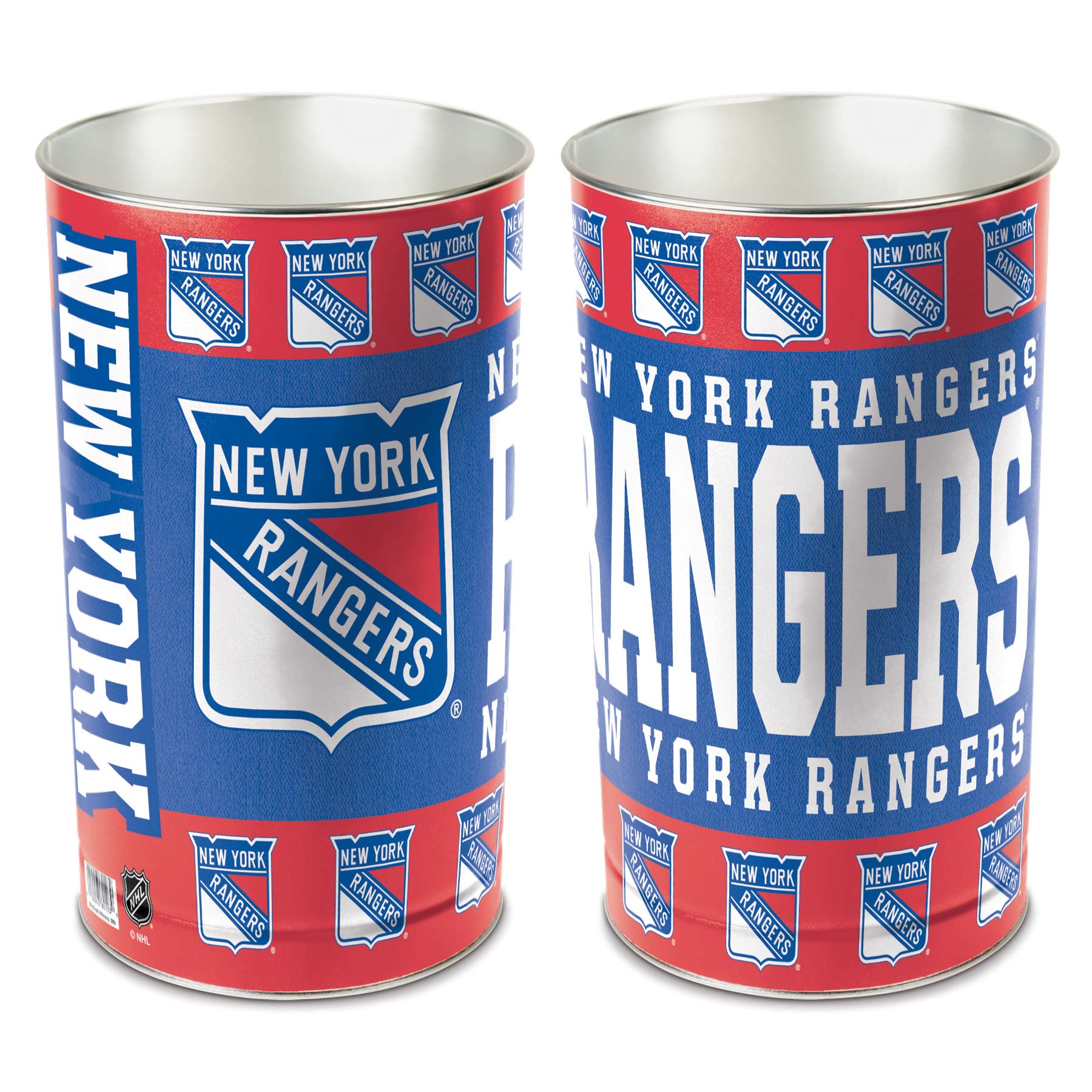 New York Rangers Metall NHL Papierkorb
