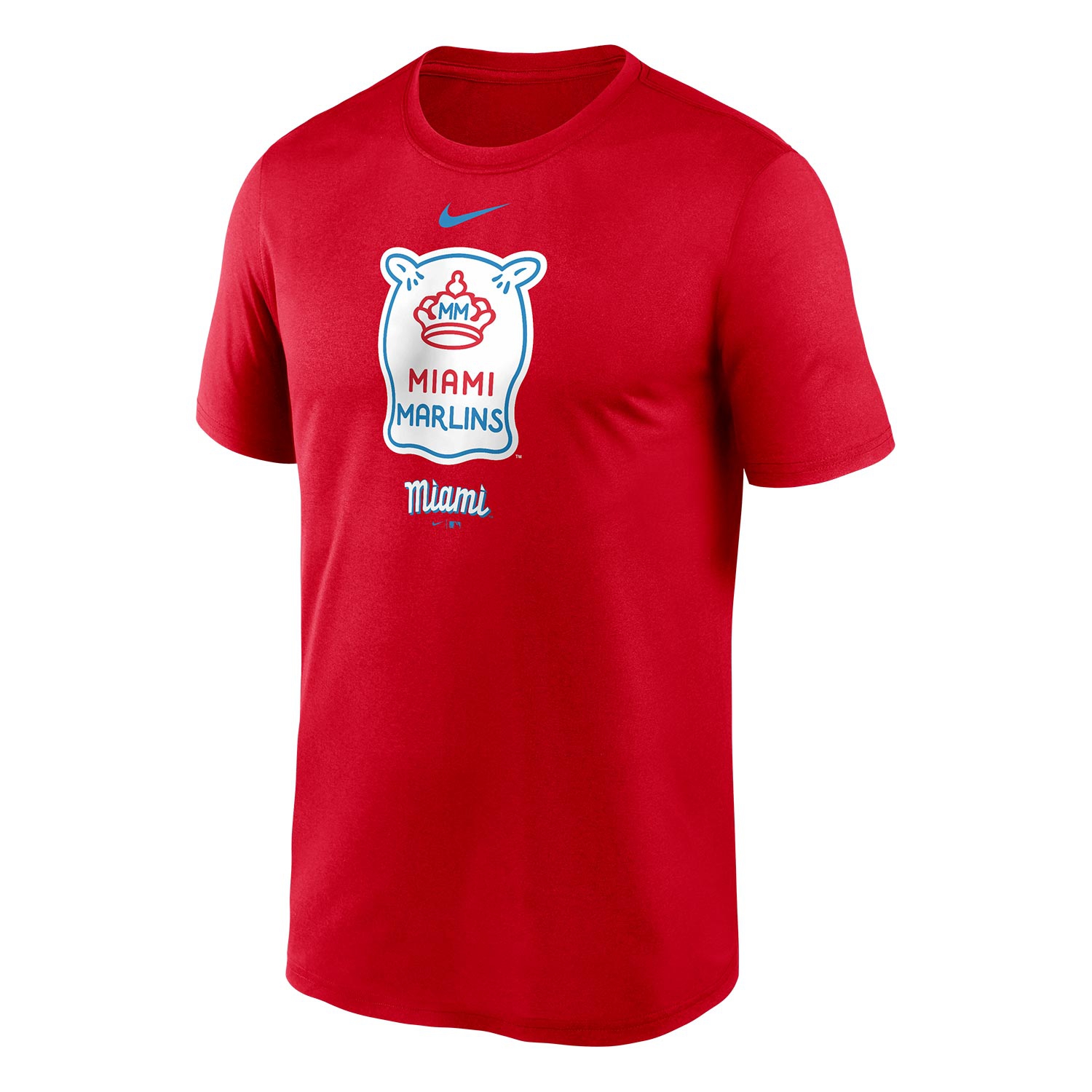 Miami Marlins City Connect Nike Legend MLB T-Shirt Red
