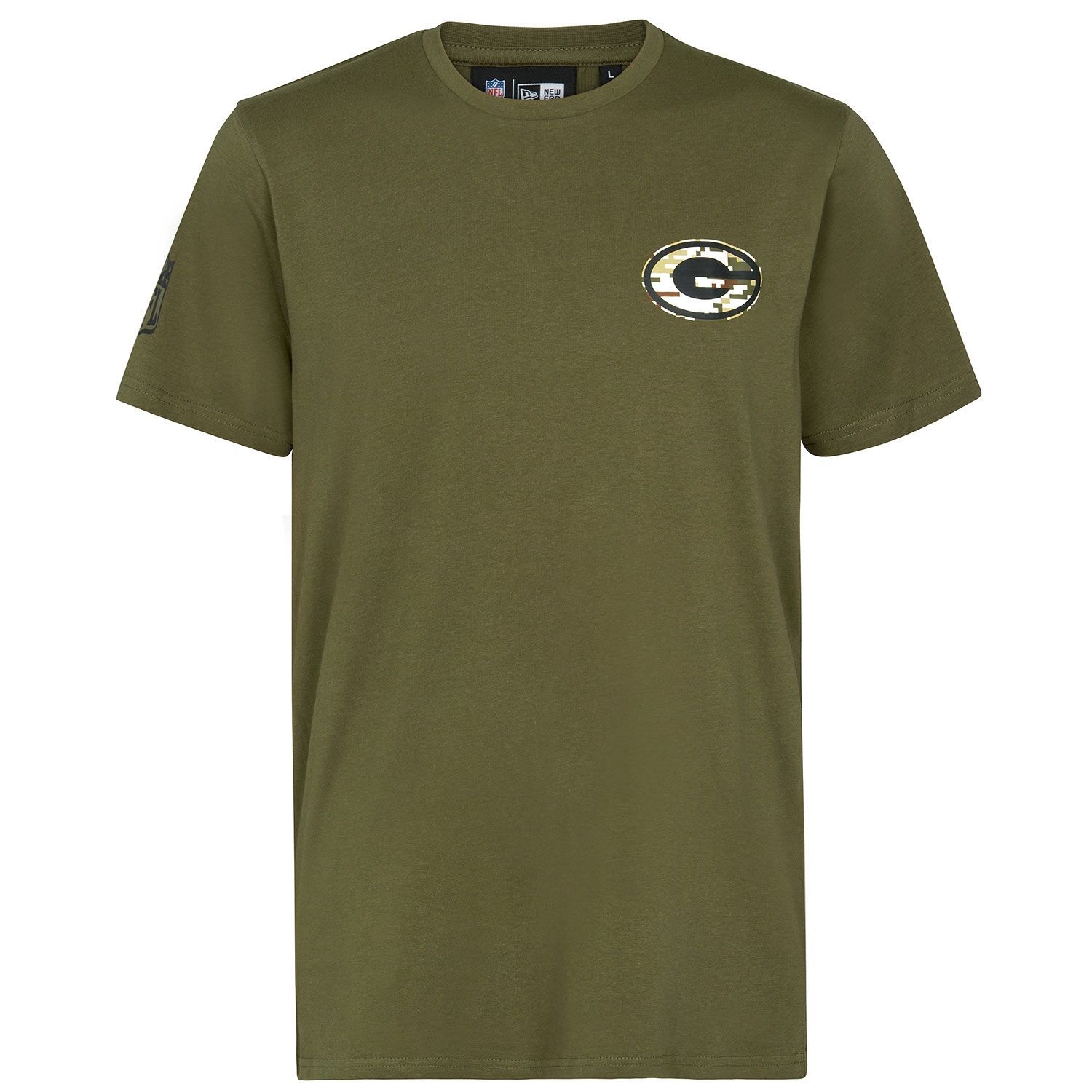 Green Bay Packers Digital Camo New Era NFL T-Shirt