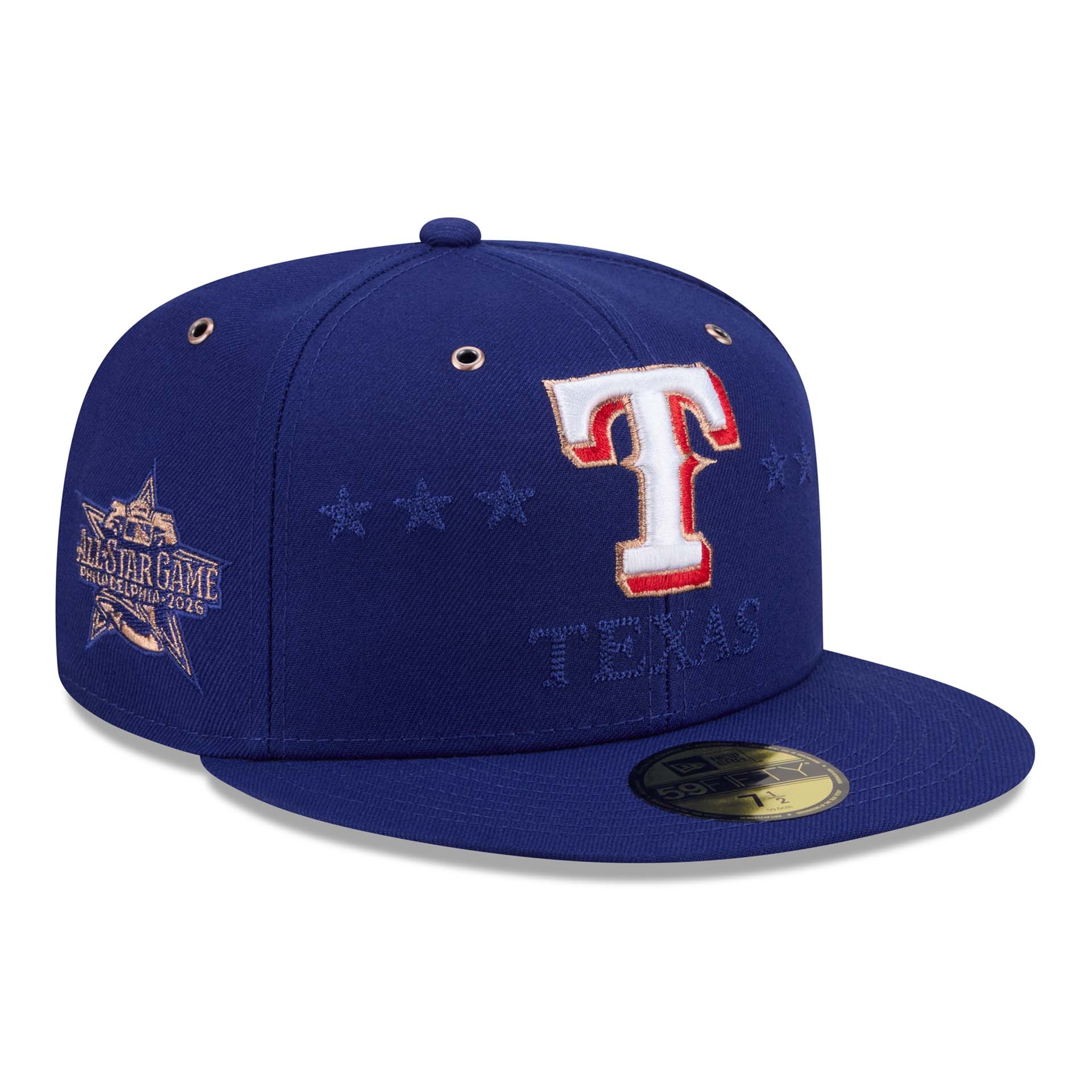 Texas Rangers 2026 MLB All-Star Game 59FIFTY Fitted Cap Blau
