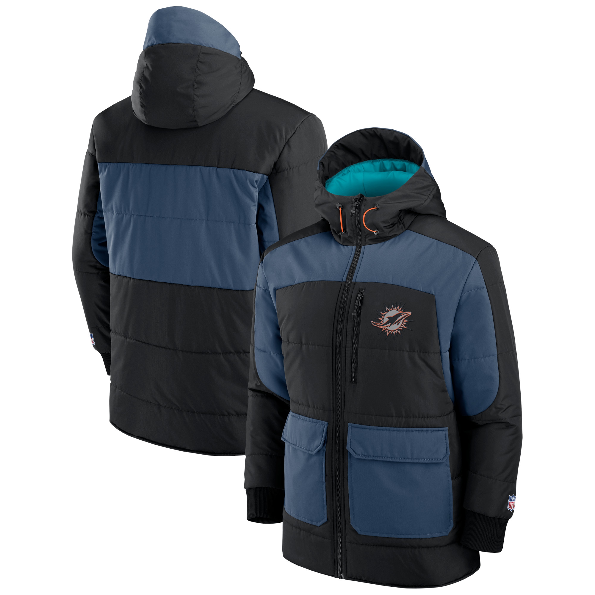 Miami Dolphins Fantech Padded NFL Winterjacke