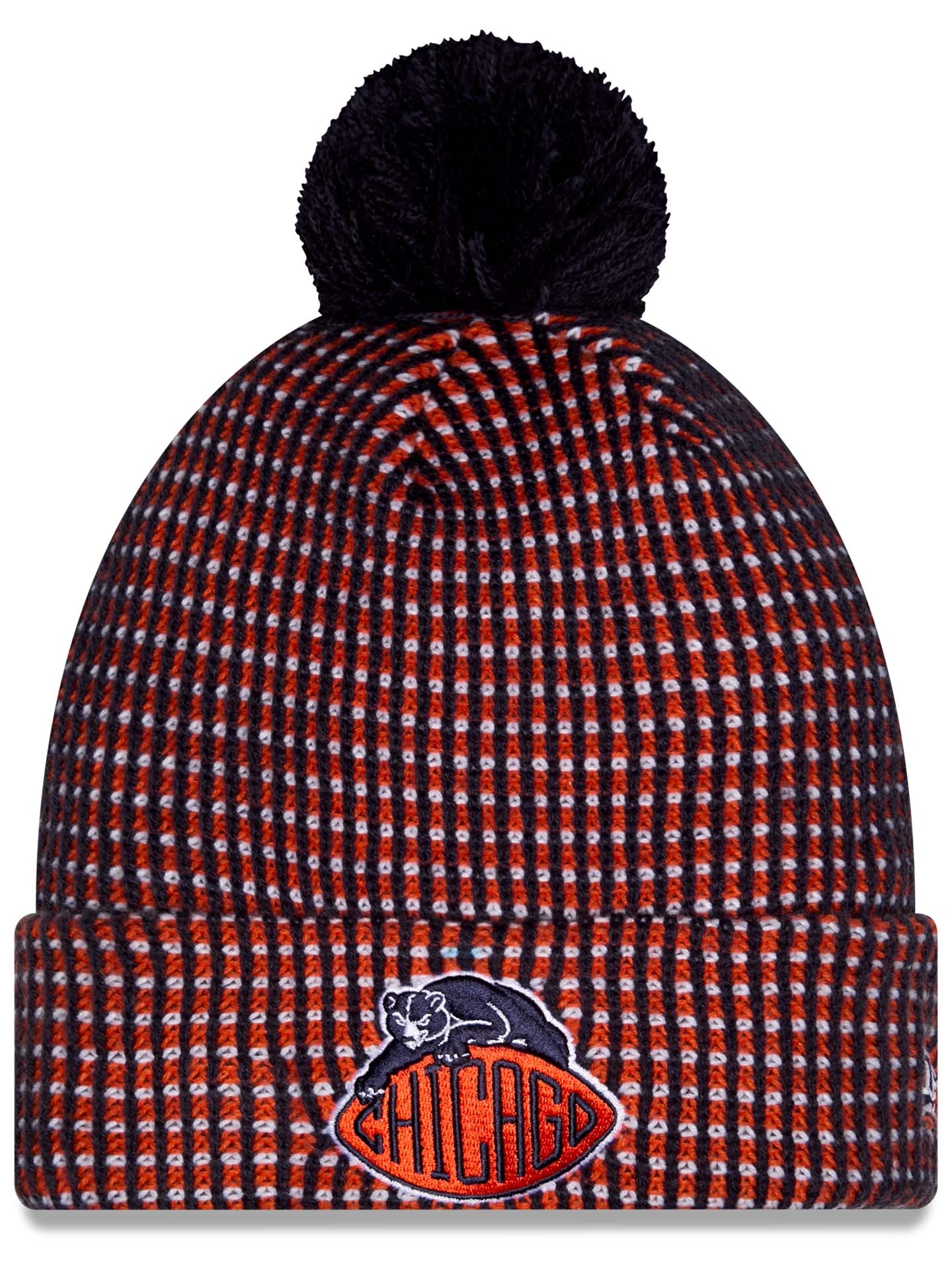 Chicago Bears 2026 NFL Rivalries Sideline Cold Weather Wintermütze Orange