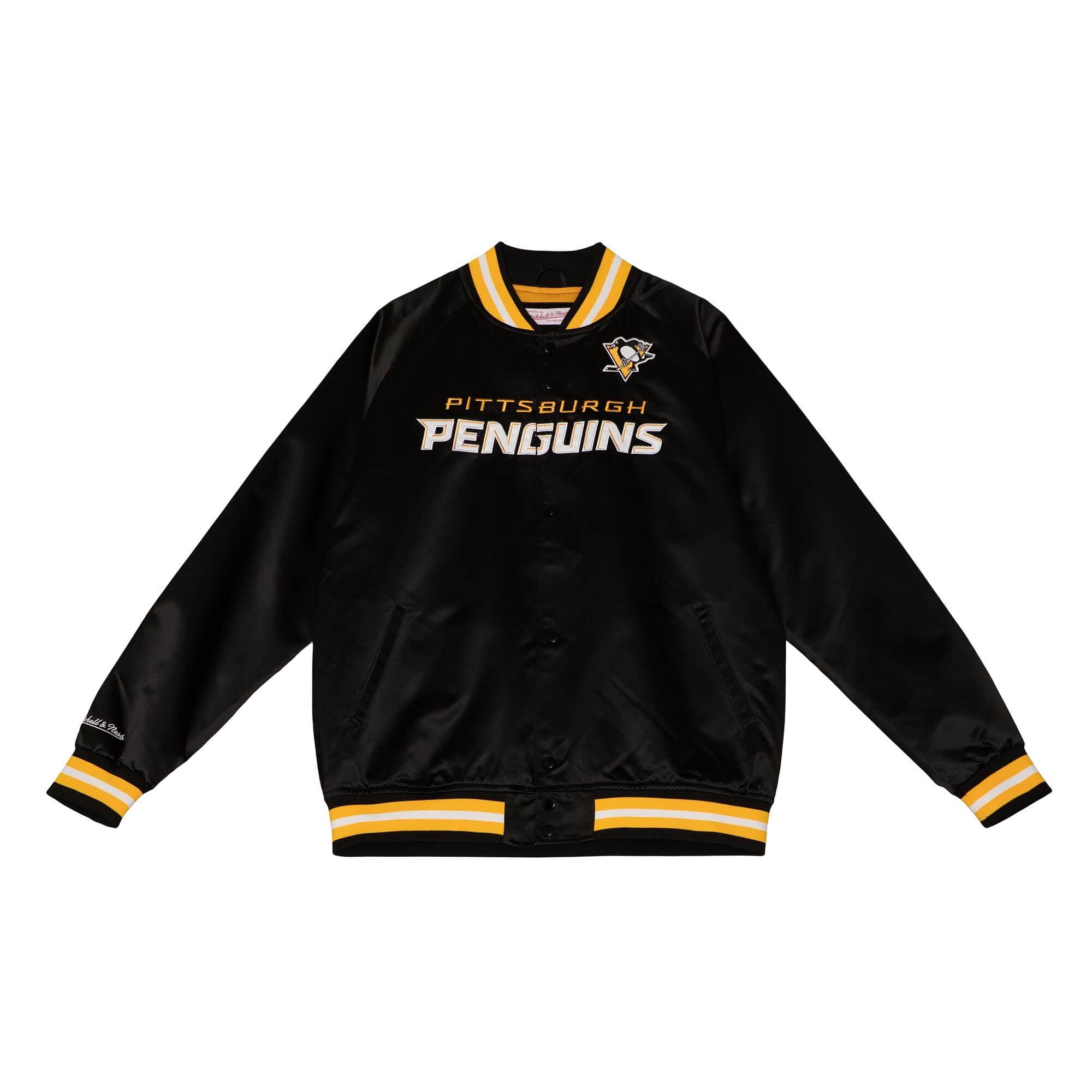 Pittsburgh Penguins Mitchell & Ness Lightweight Satin NHL Jacke