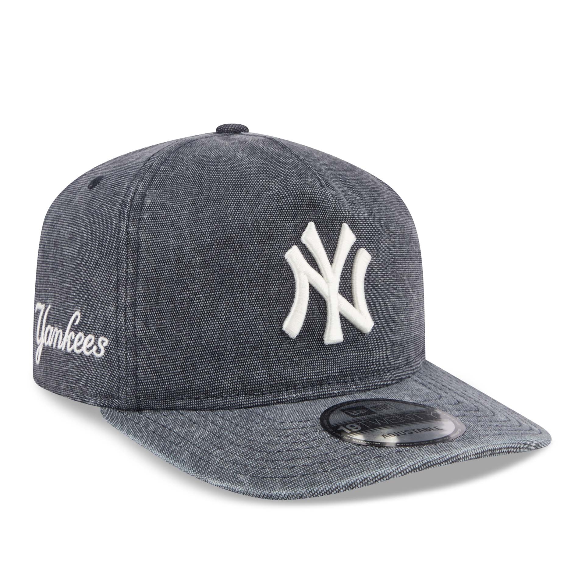 New York Yankees Classic 19TWENTY MLB Adjustable Cap Dunkelgrau