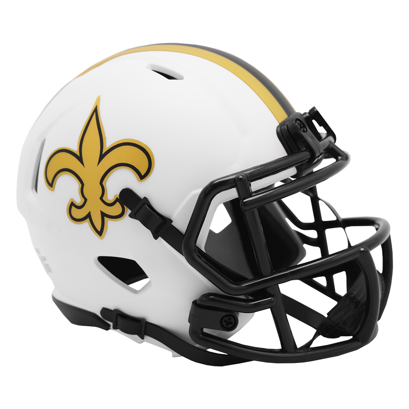 New Orleans Saints Lunar Eclipse NFL Speed Mini Helm