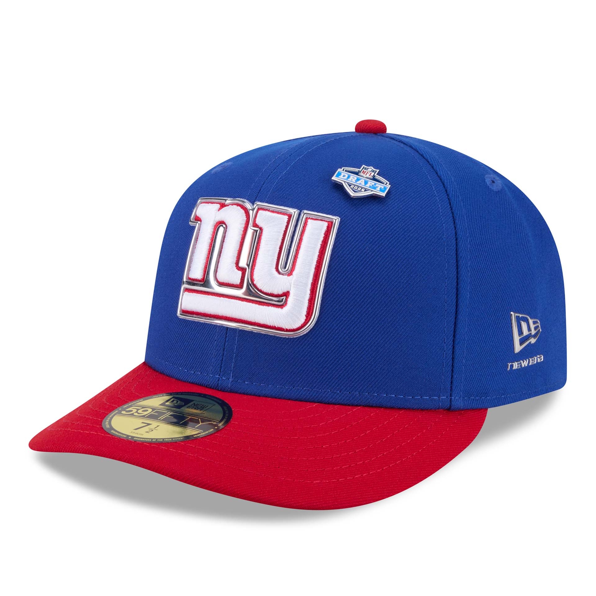 New York Giants 2026 NFL Draft Pre-Curved 59FIFTY Fitted Cap