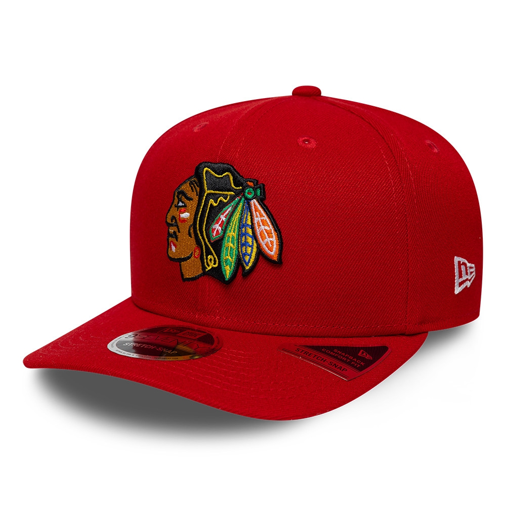 Chicago Blackhawks 9SEVENTY Stretch-Snap NHL Cap Rot
