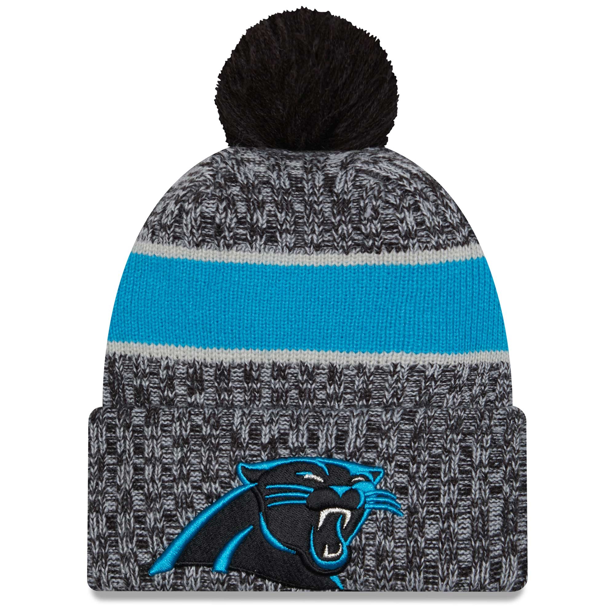 Carolina Panthers 2023 NFL Sideline New Era Sport Knit Wintermütze