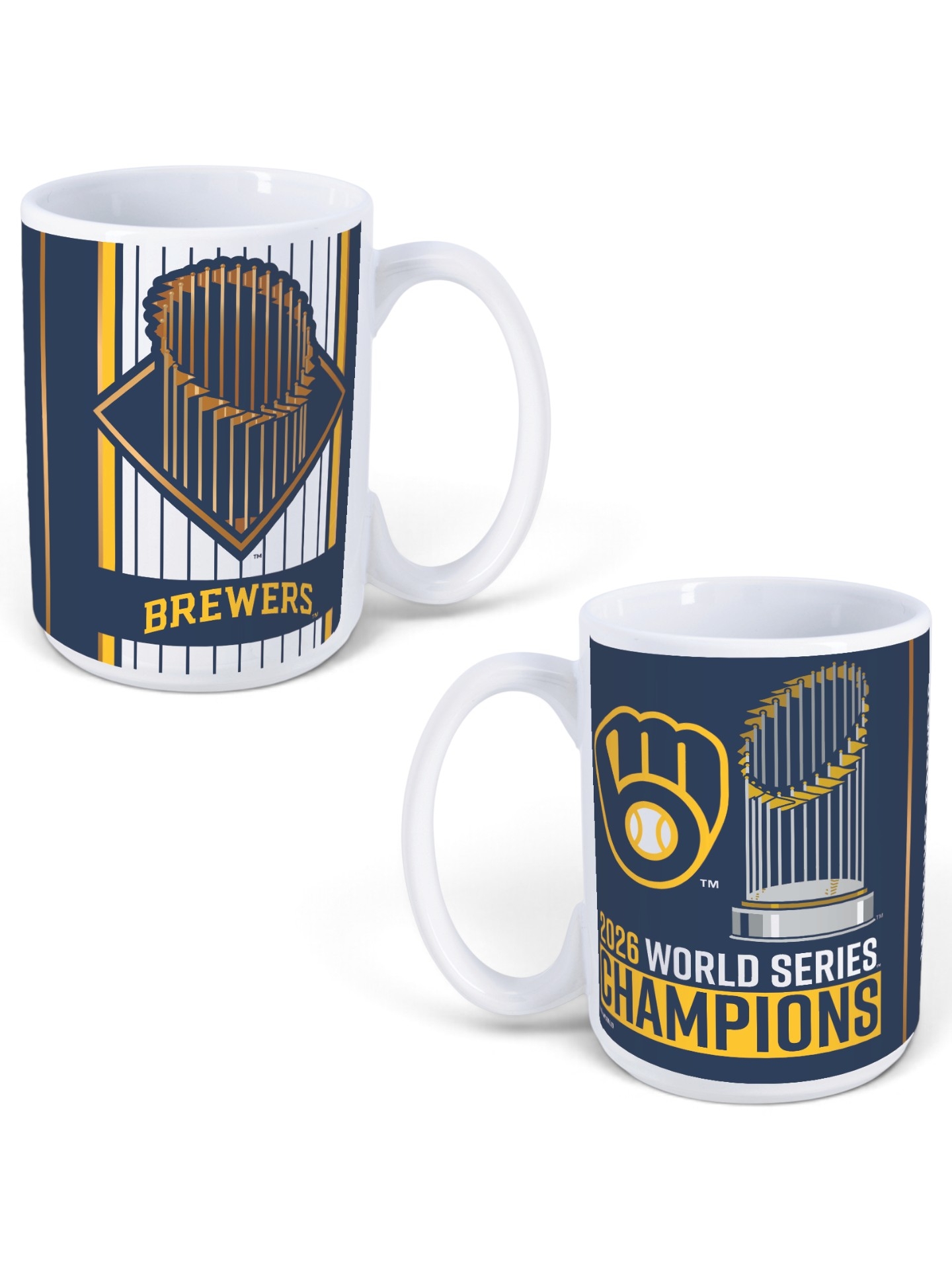 Milwaukee Brewers 2026 World Series Champions Jumbo Becher (440 ml)