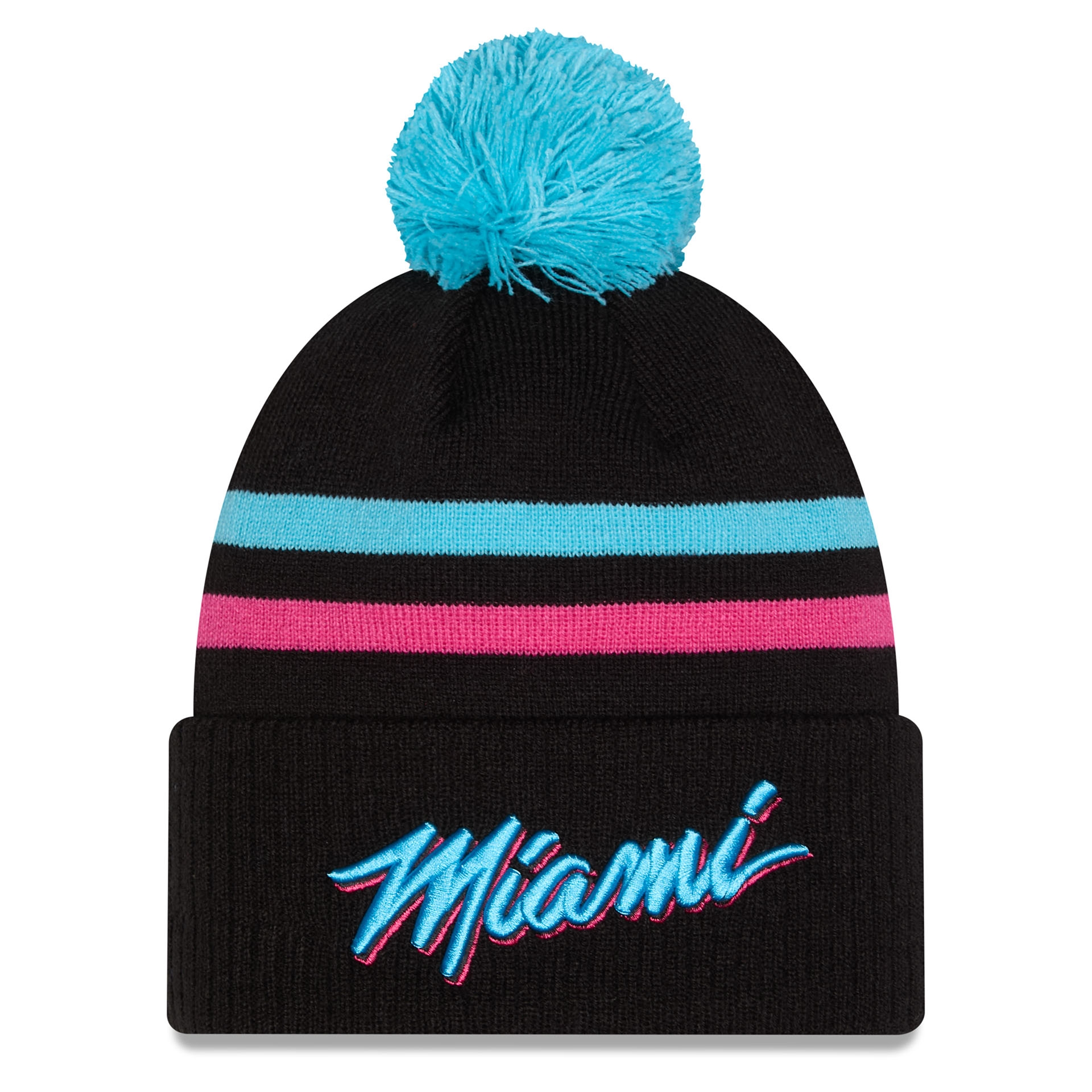 Miami Heat 2025-26 NBA City Edition Wintermütze
