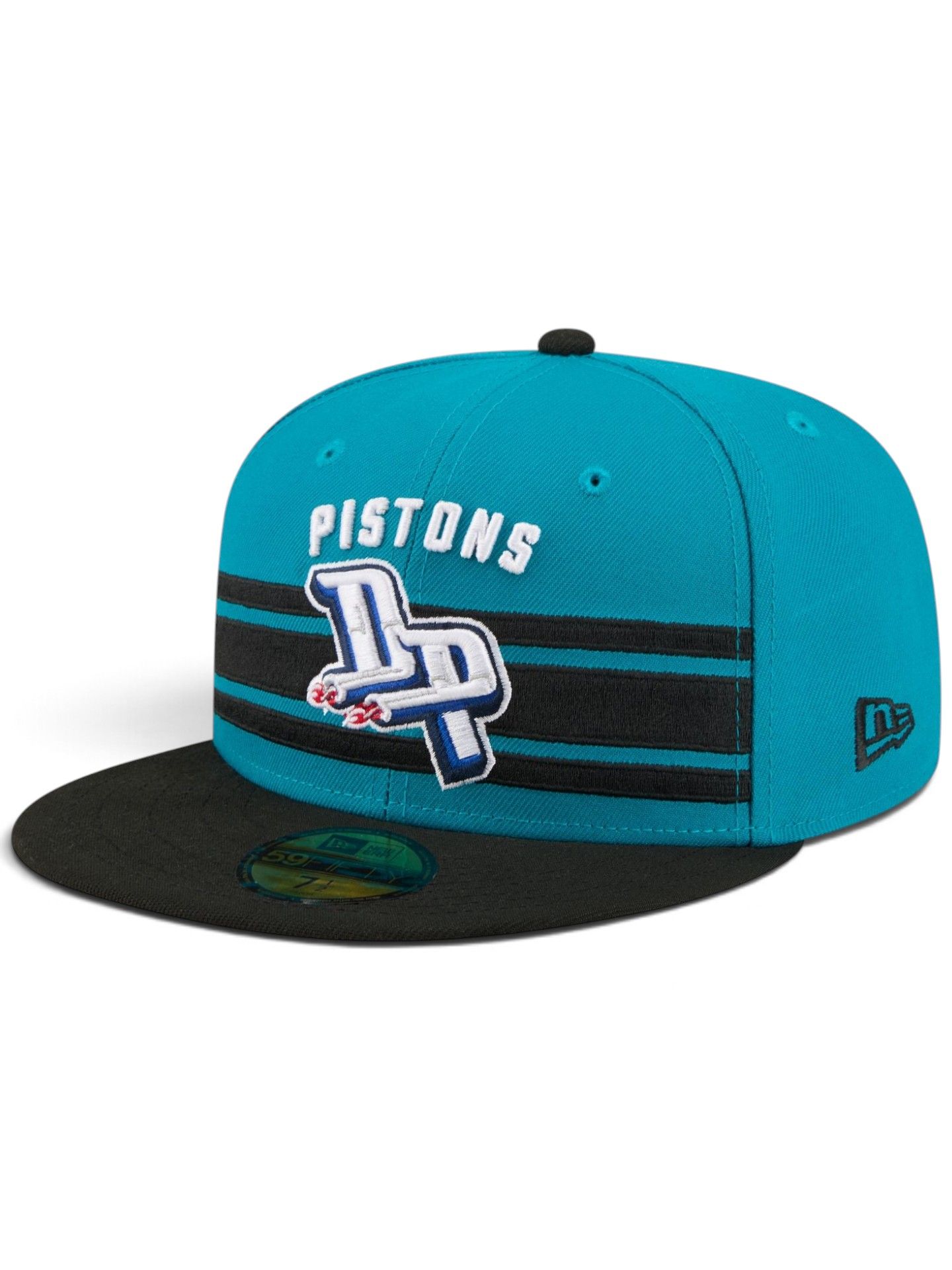 Detroit Pistons 2026 NBA Tip-Off Hardwood Classics 59FIFTY Fitted Cap Türkis
