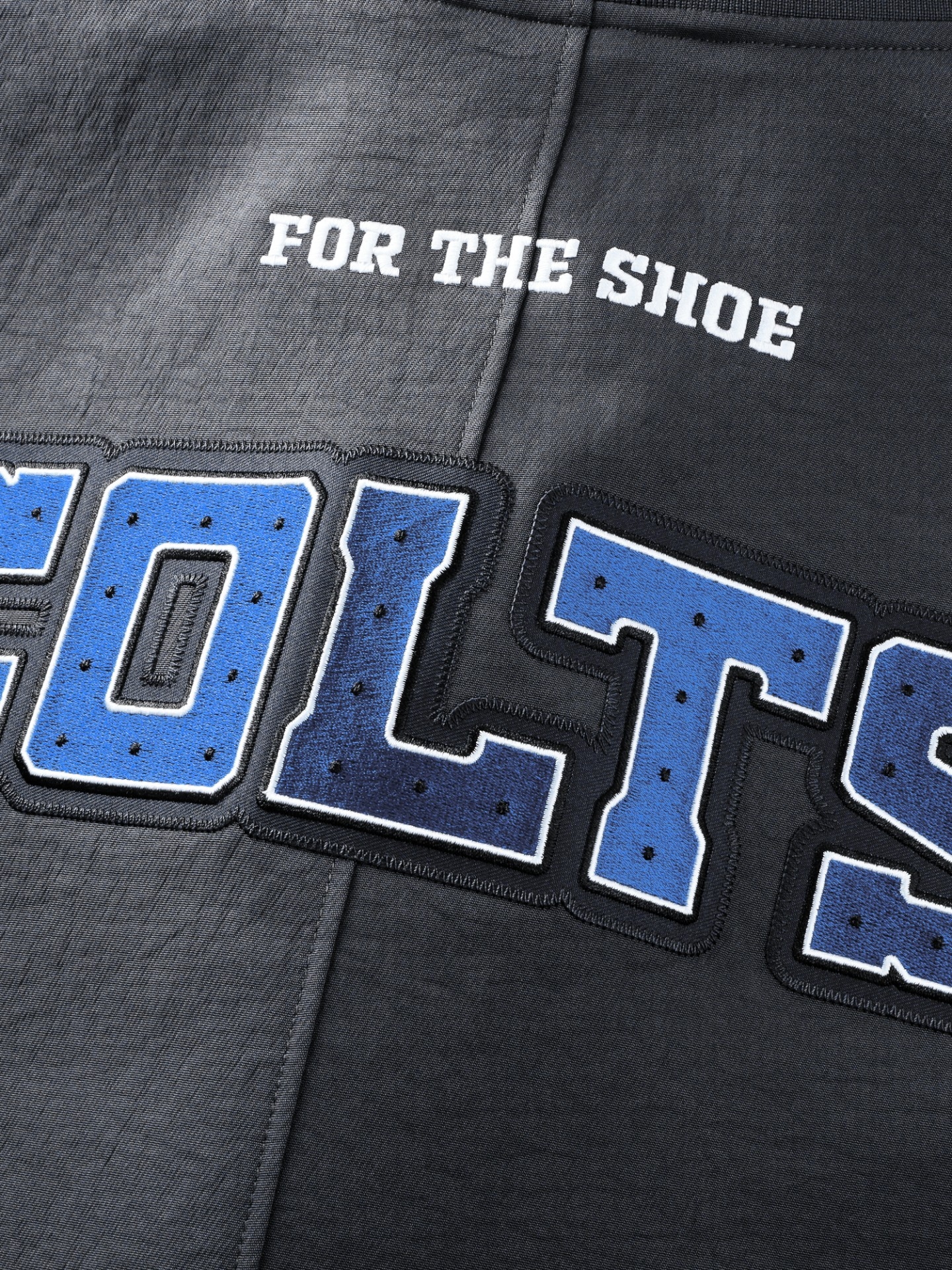 Indianapolis Colts 2026 NFL Rivalries Sideline Bomber Jacke Dunkelgrau