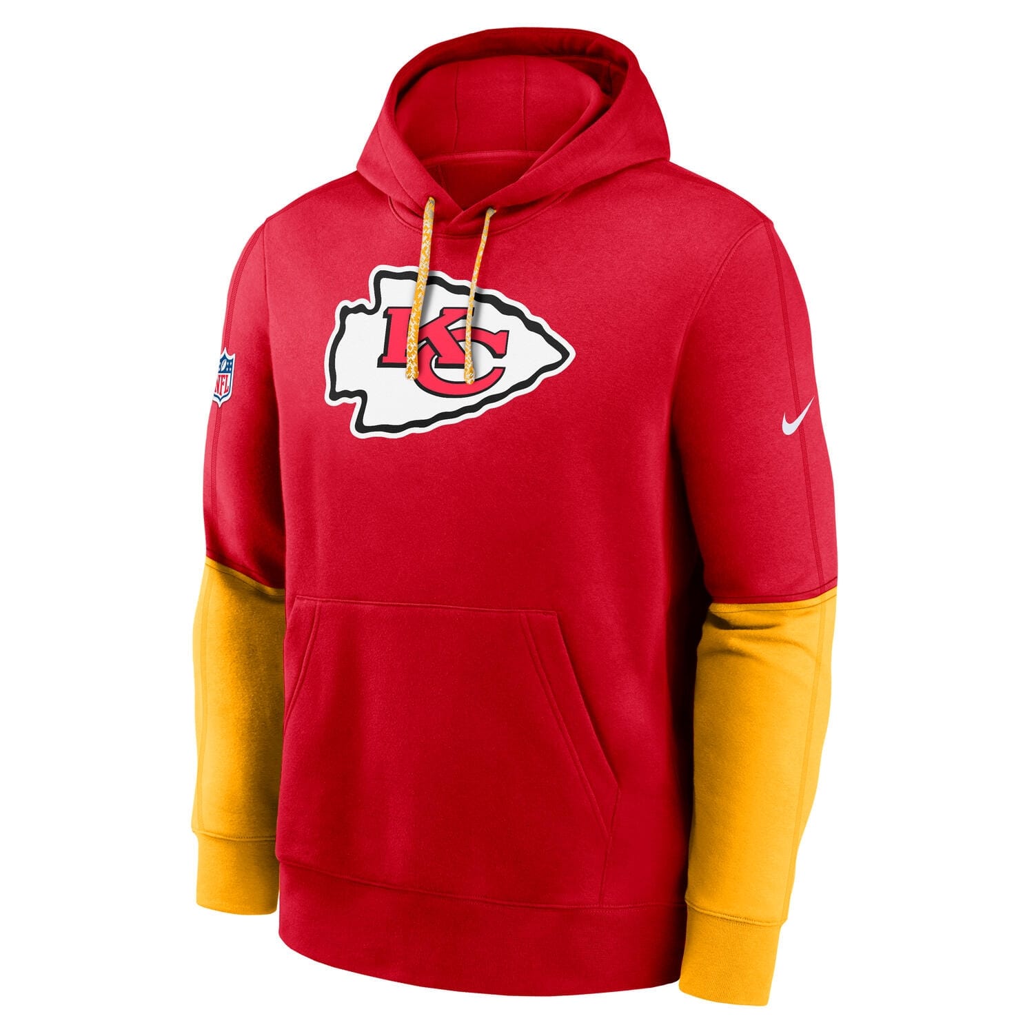 Kansas City Chiefs 2024 NFL Sideline Nike Club Hoodie Rot