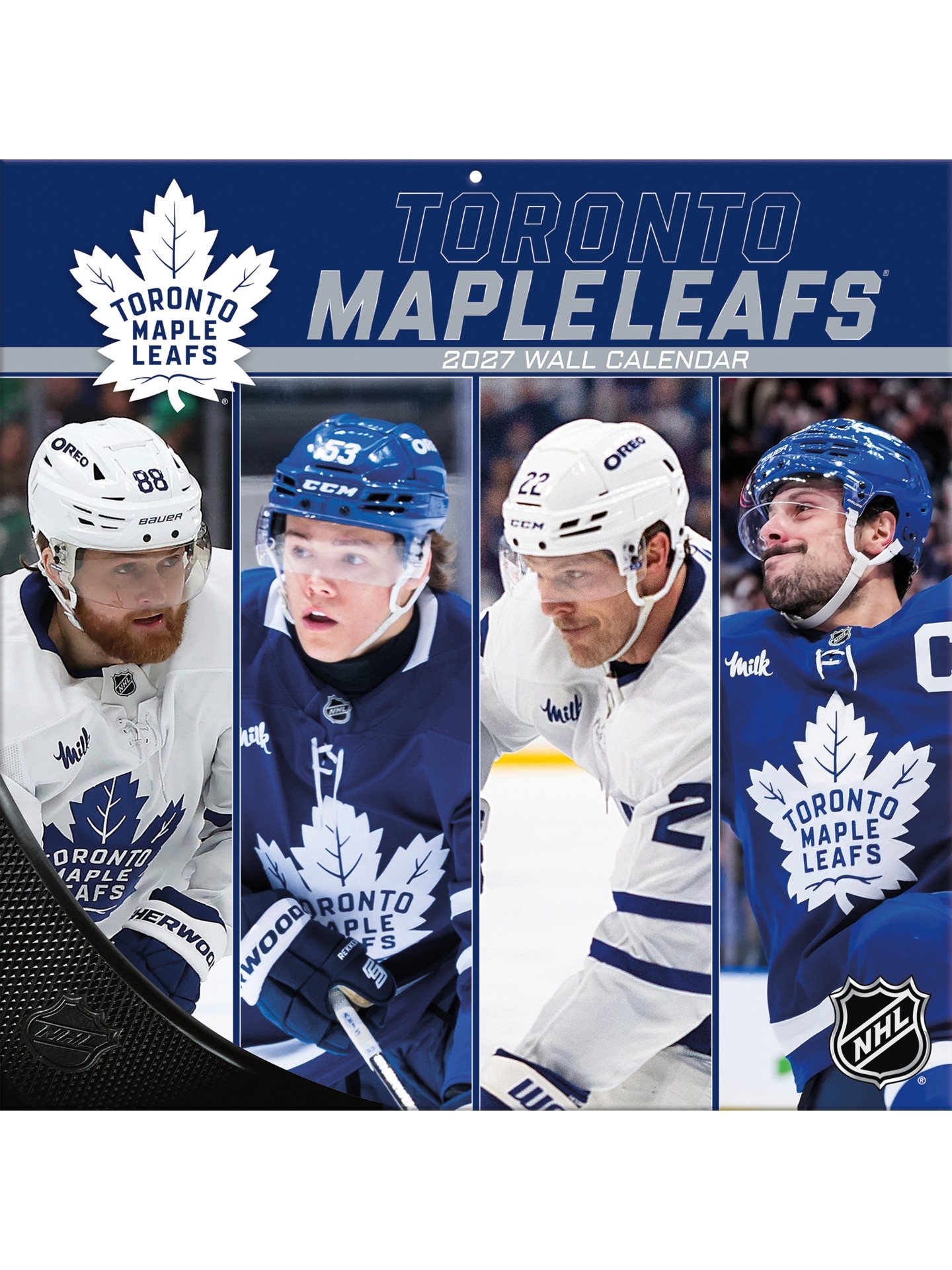 Toronto Maple Leafs 2027 NHL Team Wall Calendar