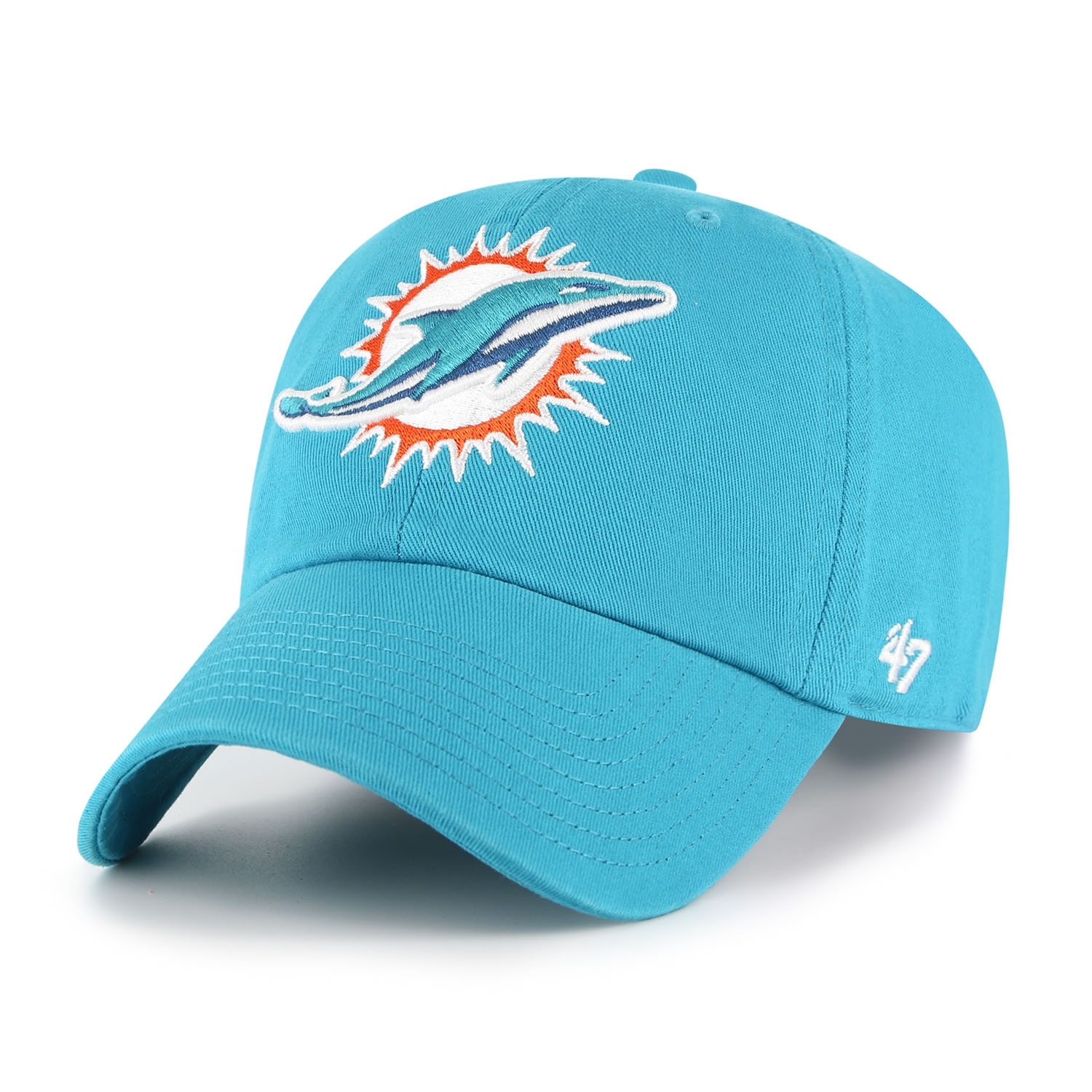 Miami Dolphins '47 Clean Up Adjustable NHL Cap Aqua
