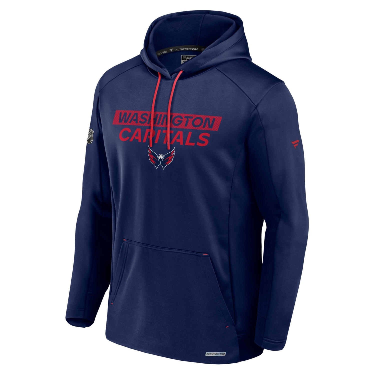 Washington Capitals 2024/25 Authentic Pro Rink Tech NHL Hoodie Navy