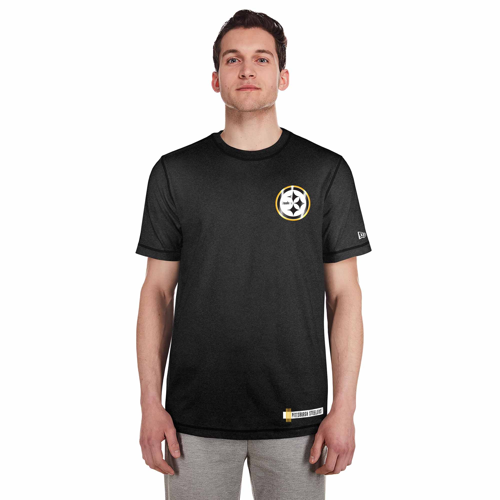 Pittsburgh Steelers 2024 NFL Training New Era Performance T-Shirt
