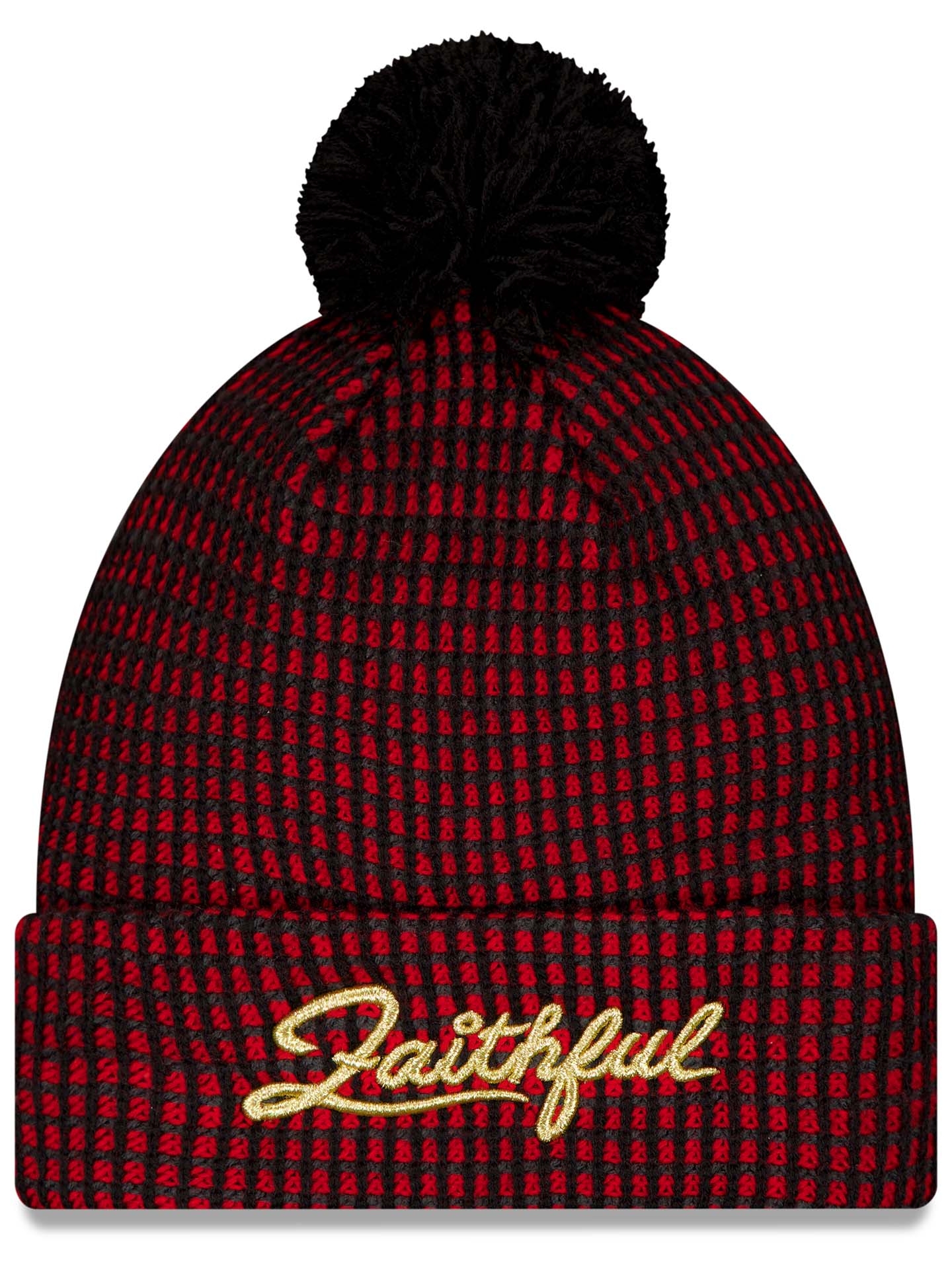 San Francisco 49ers 2026 NFL Rivalries Sideline Cold Weather Wintermütze Rot