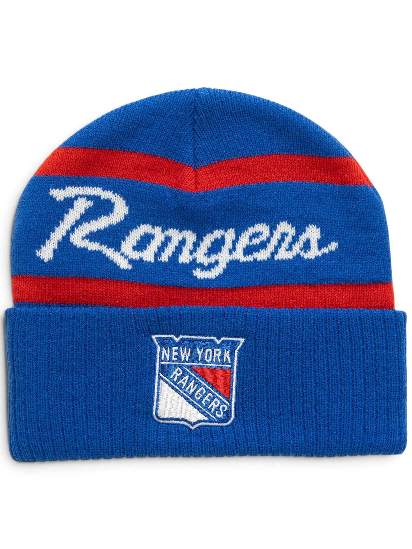 New York Rangers NHL Head Coach Wintermütze Blau