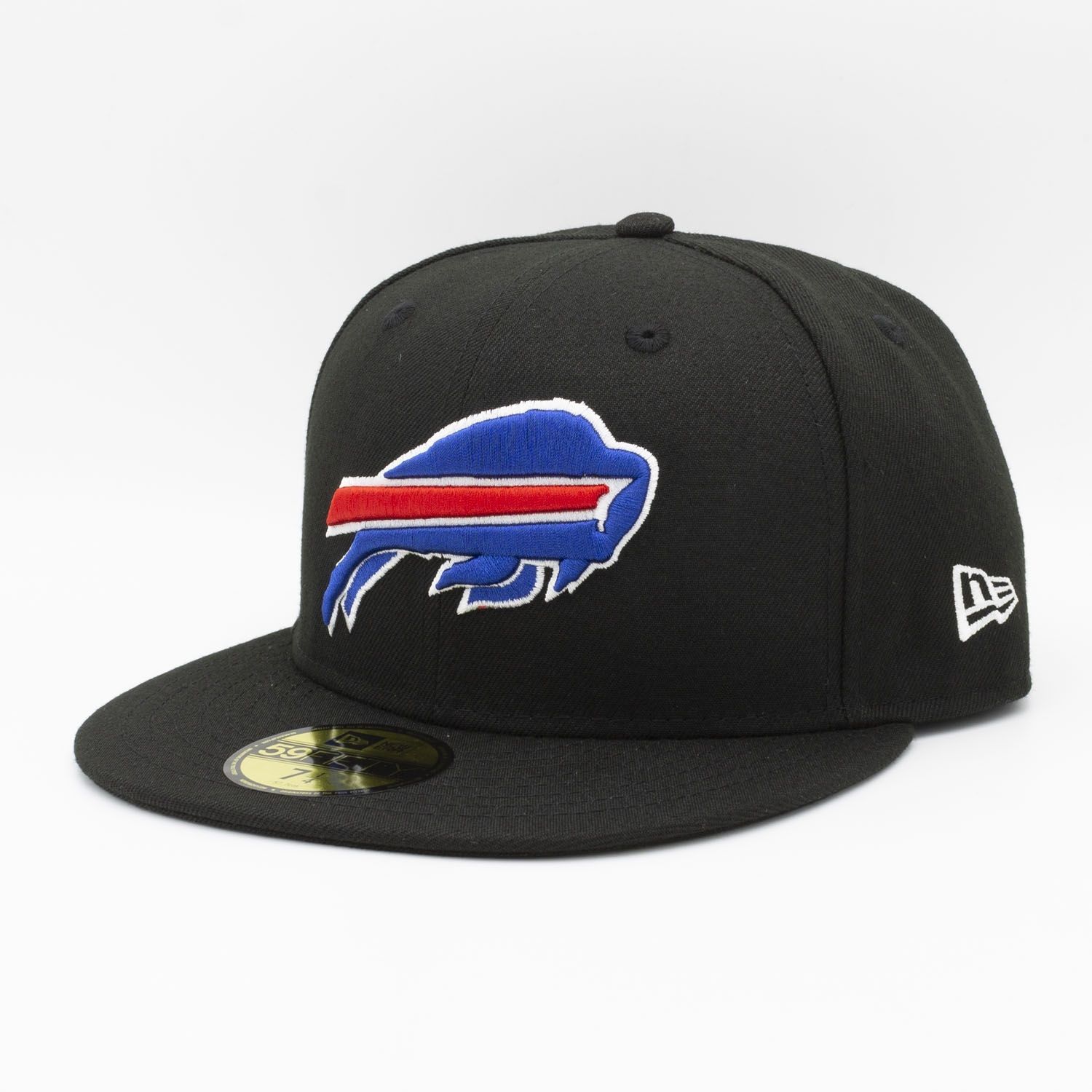 Buffalo Bills Team Logo New Era 59FIFTY Fitted NFL Cap Schwarz