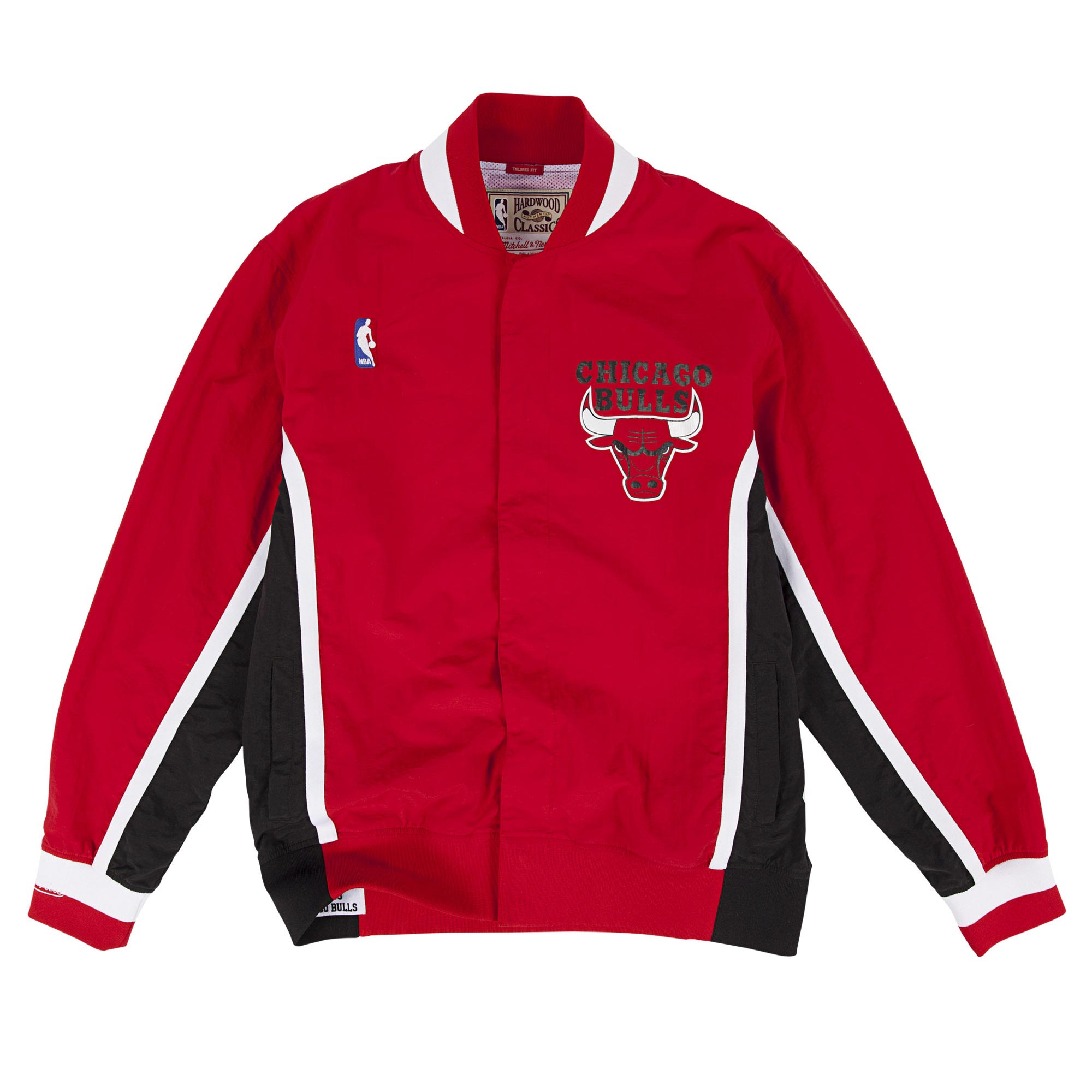 Chicago Bulls 1992-1993 Authentic Warm Up NBA Jacke Rot