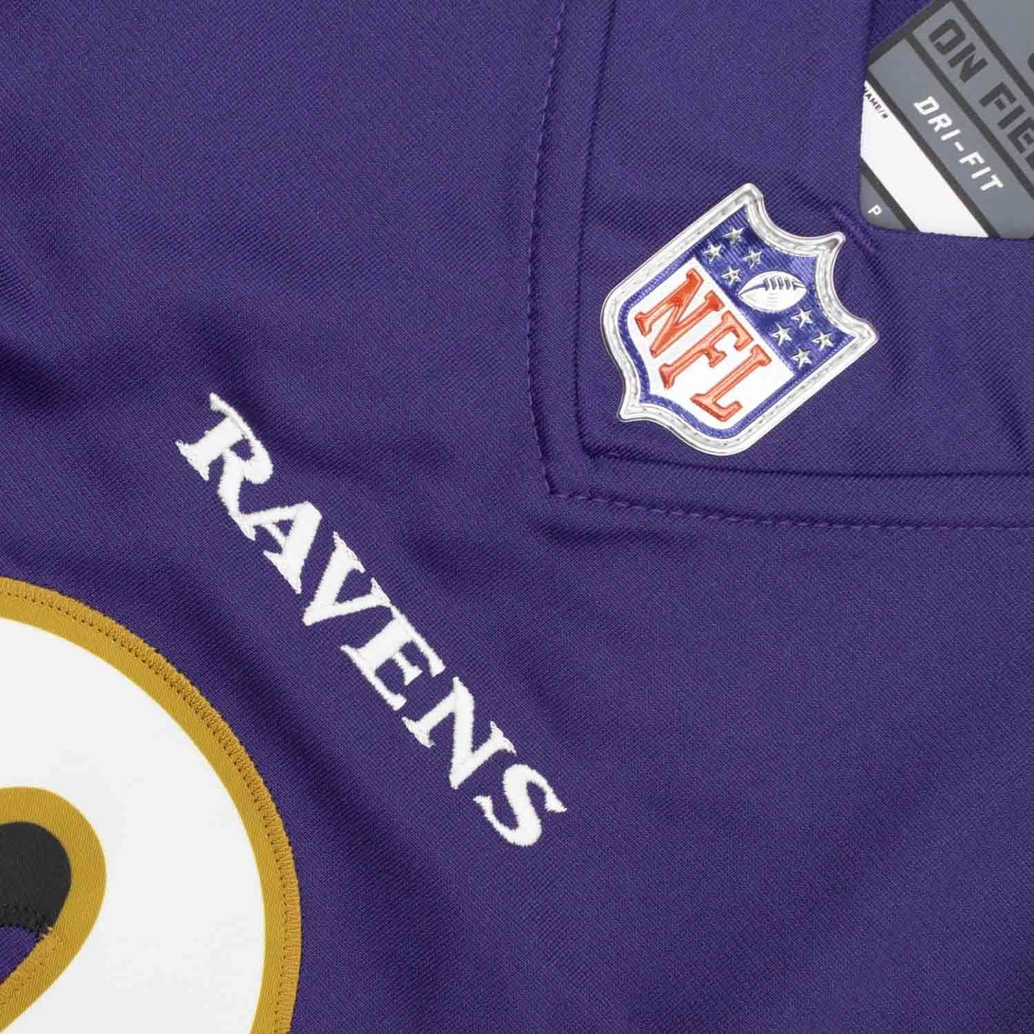 Nike Lamar Jackson #8 Baltimore Ravens LIMITED NFL Jersey Purple