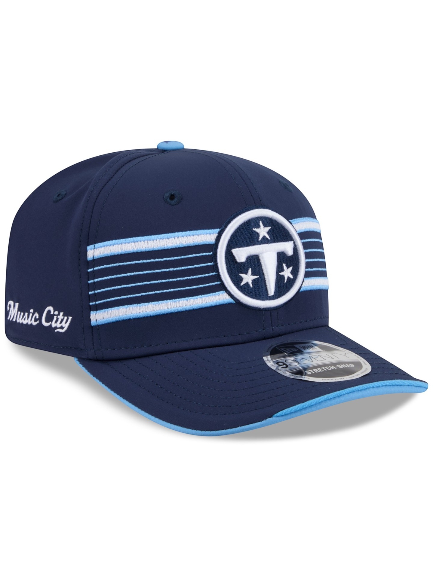 Tennessee Titans 2026 NFL Rivalries Sideline 9SEVENTY Stretch-Snap Cap Navy
