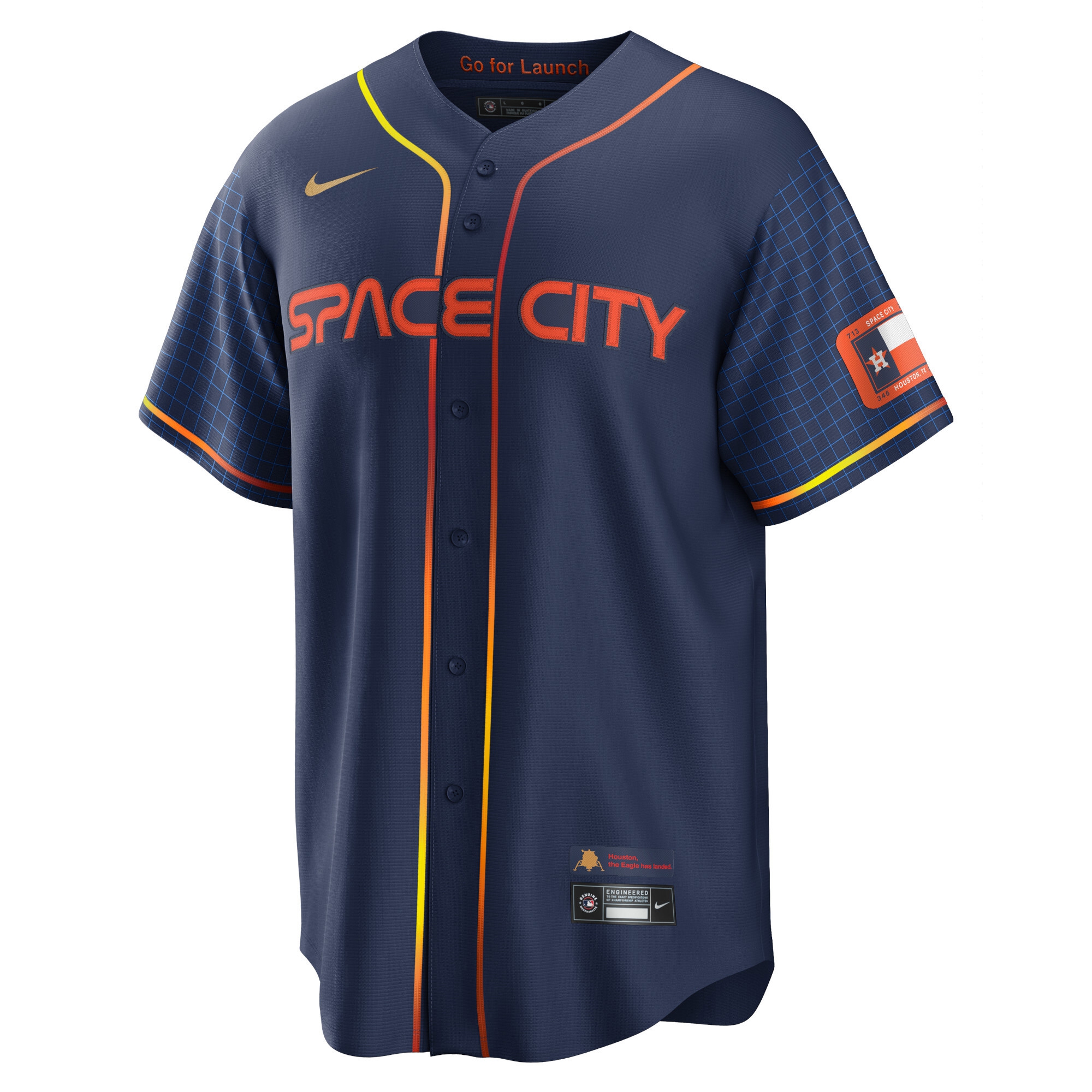 Houston Astros Space City Nike City Connect MLB Trikot