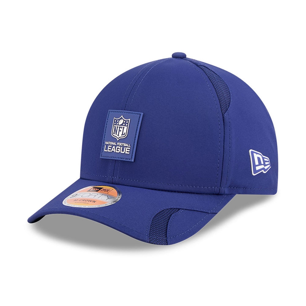 NFL Shield 2025 NFL On-Field Sideline 9FORTY M-Crown Cap Blue