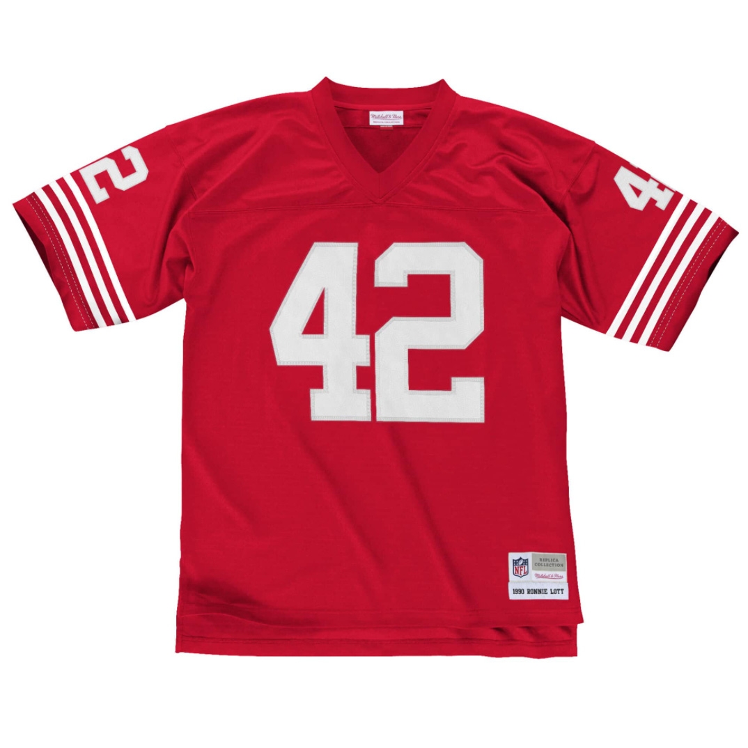 Mitchell & Ness Ronnie Lott #42 San Francisco 49ers Legacy