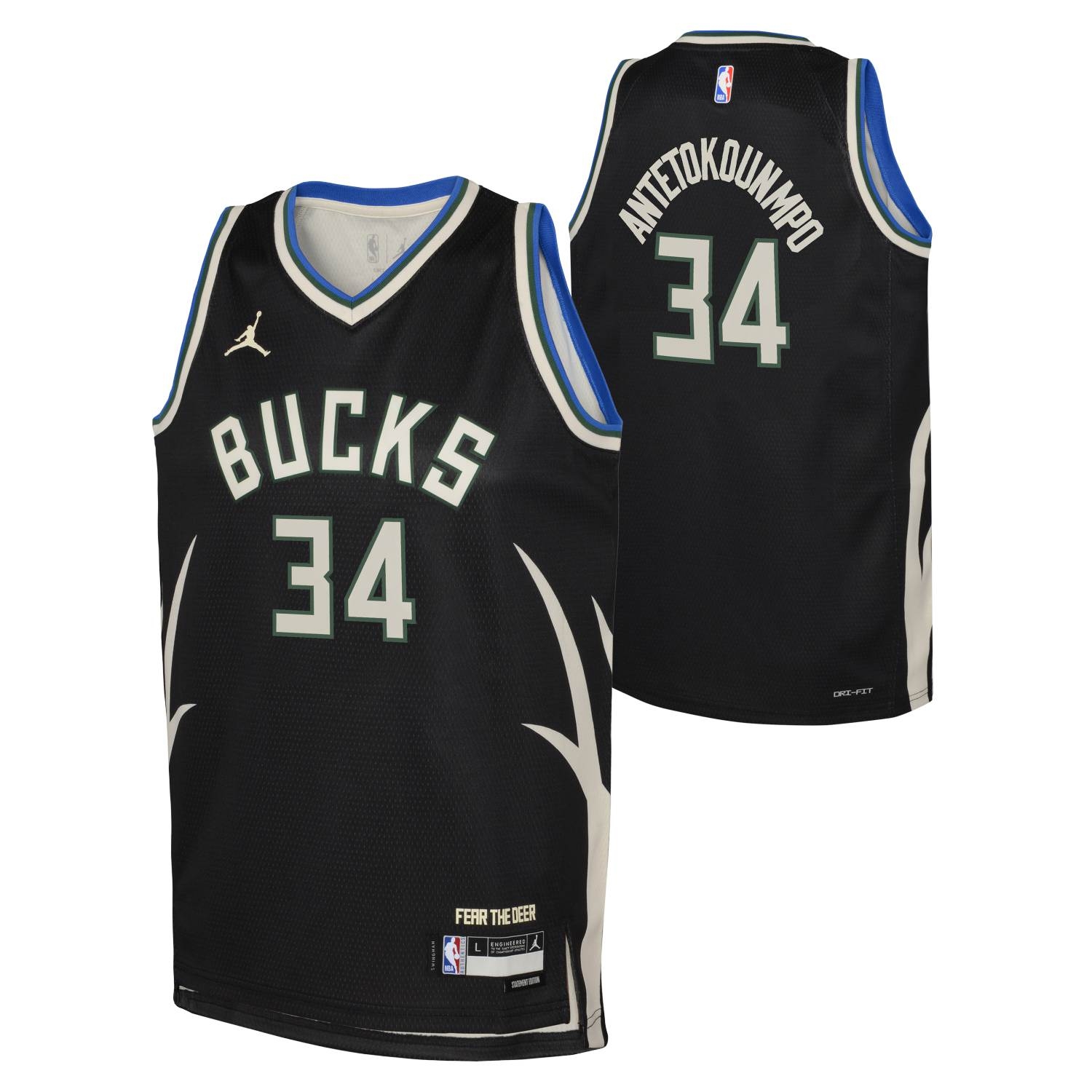 Jordan Giannis Antetokounmpo #34 Milwaukee Bucks Statement