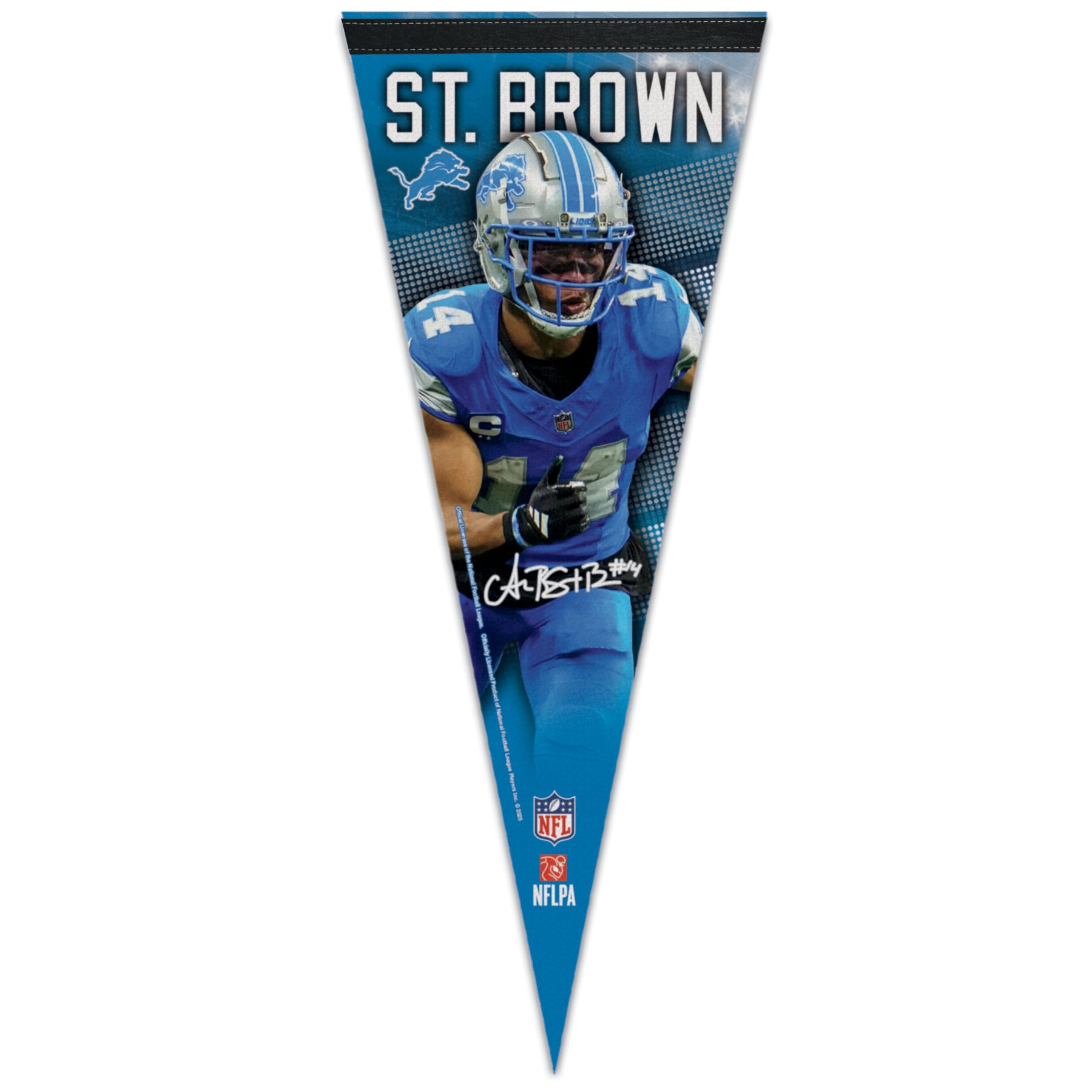 Amon-Ra St. Brown Detroit Lions Player Premium WinCraft NFL Wimpel