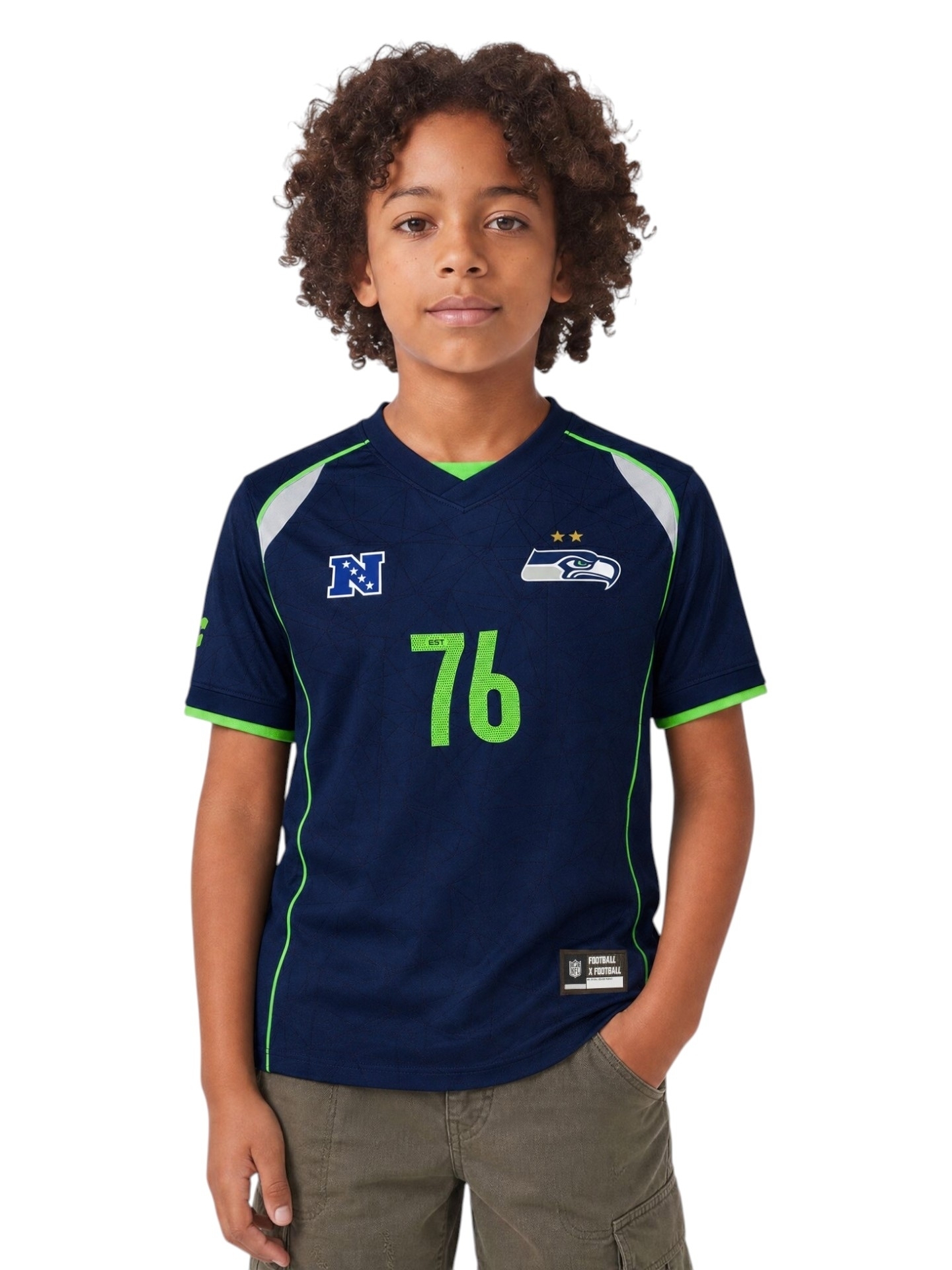 Seattle Seahawks 2026 Football x Football NFL Fan Trikot (YOUTH)