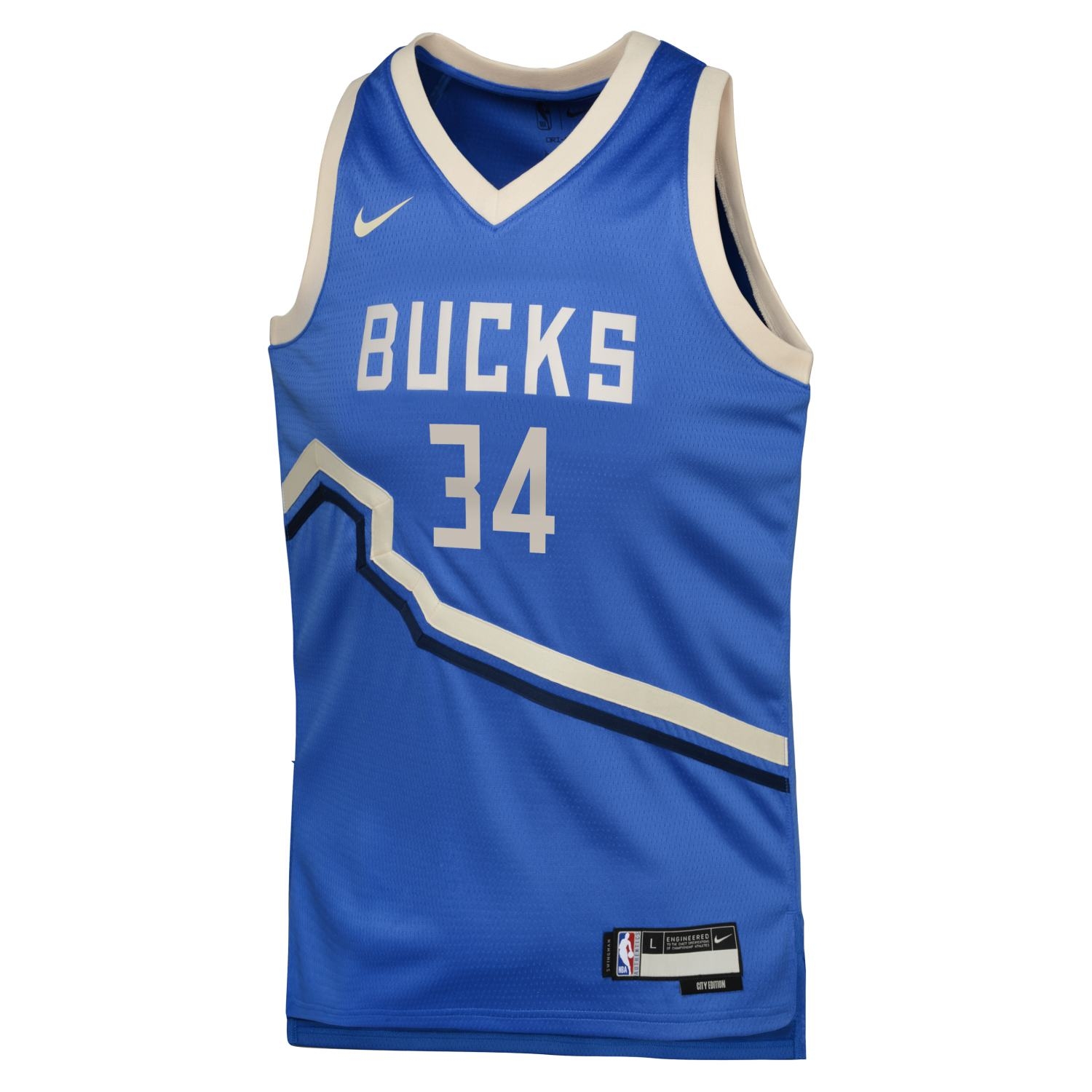 Nike Giannis Antetokounmpo #34 Milwaukee Bucks 2024-25 City