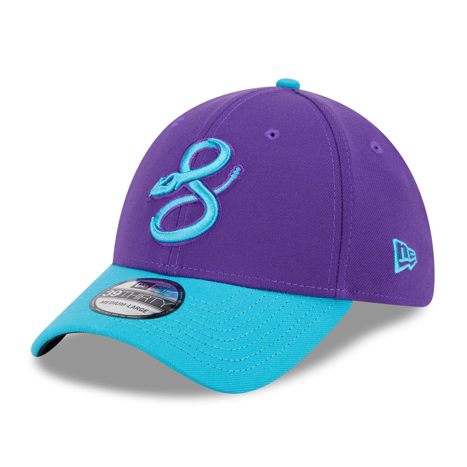 Arizona Diamondbacks MLB City Connect New Era 39THIRTY Flex Cap Lila/Türkis