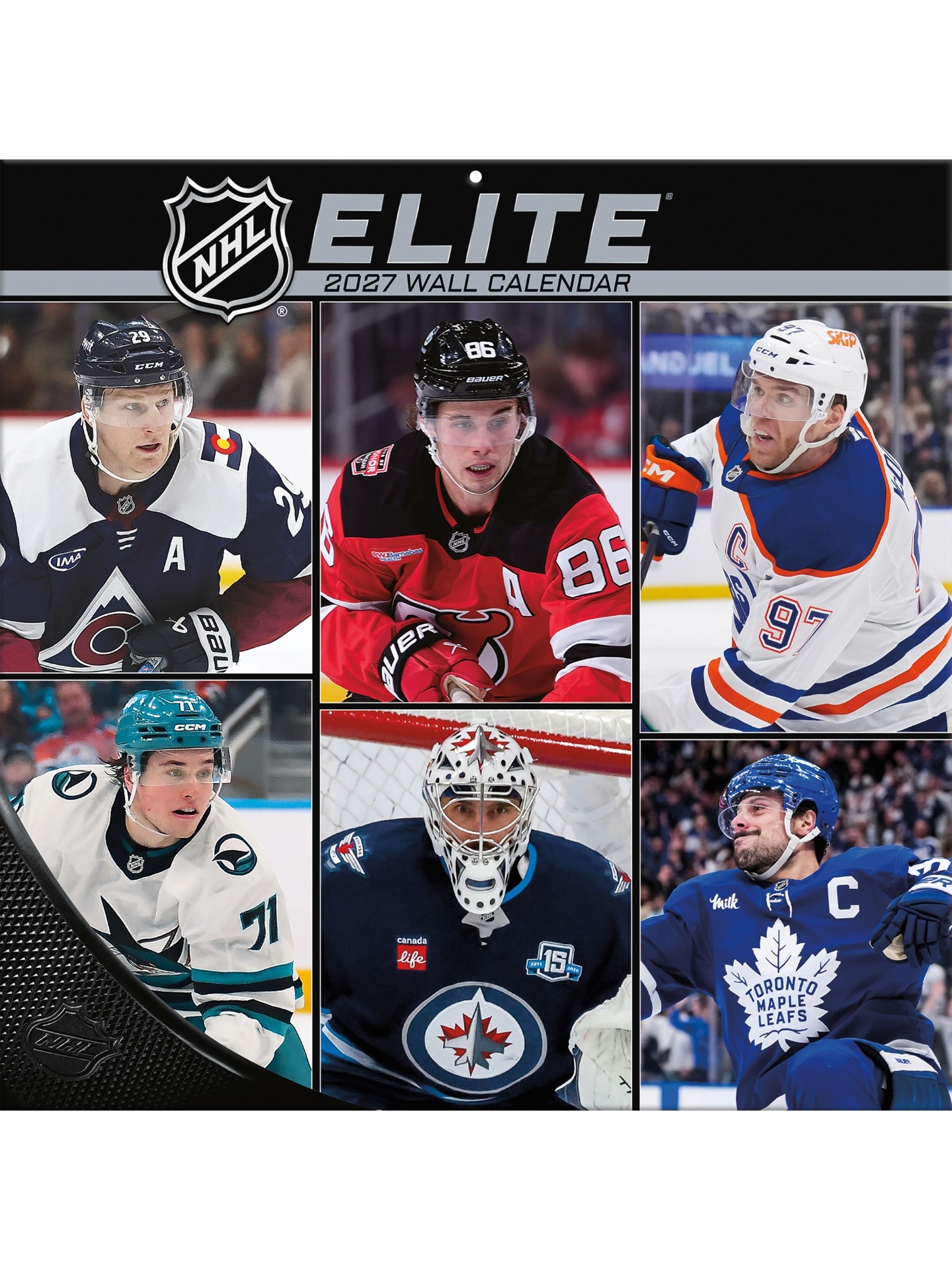 2027 NHL Elite Players Wandkalender