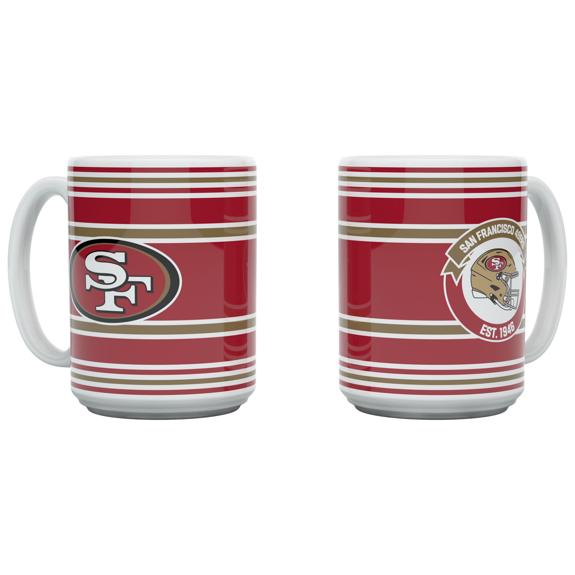 San Francisco 49ers Established Jumbo NFL Becher (450 ml)