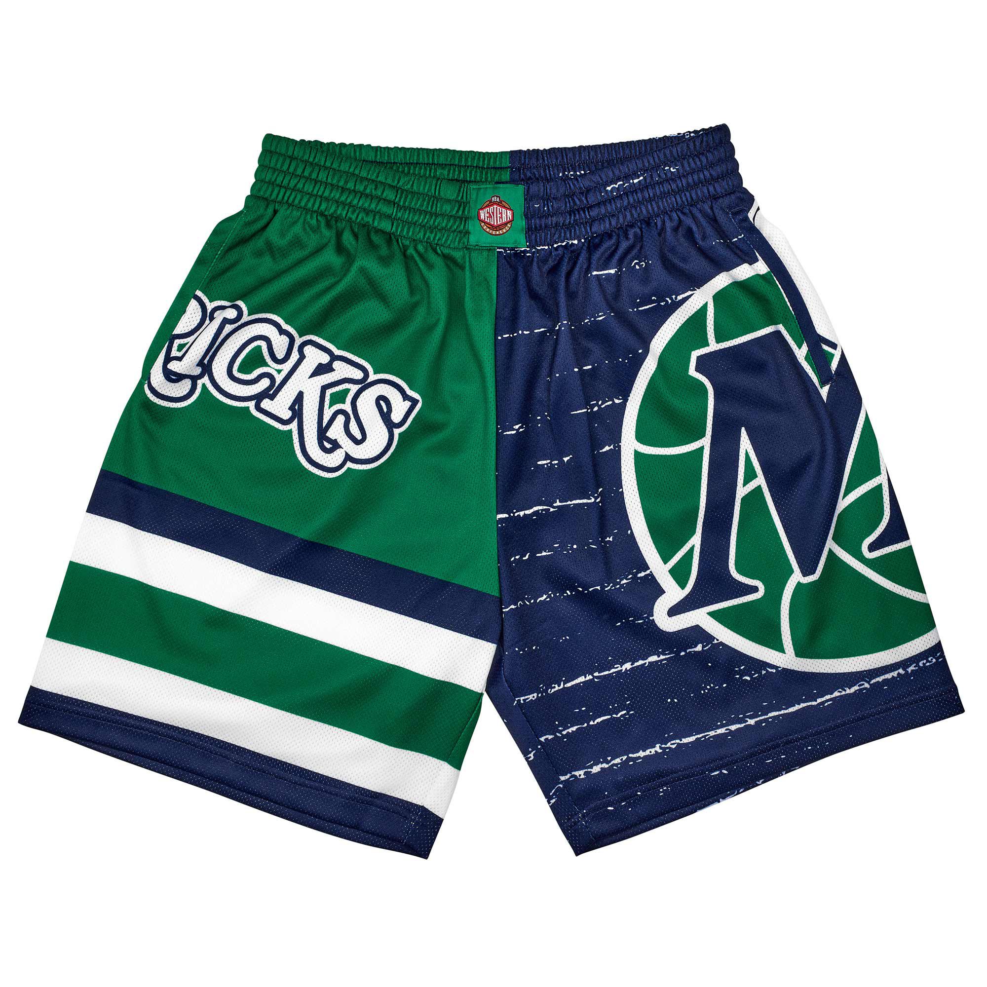 Dallas Mavericks Mitchell & Ness Jumbotron 3.0 NBA Shorts