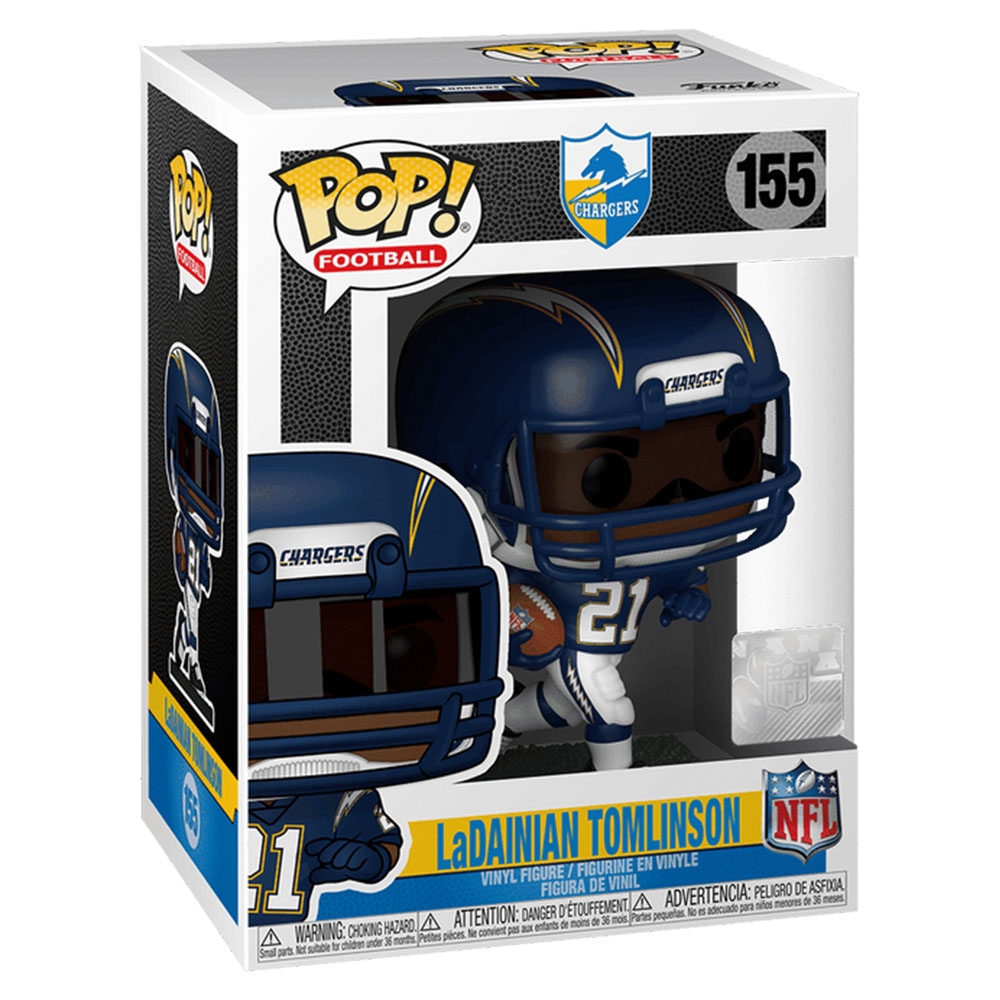 Funko POP! #155 LaDainian Tomlinson San Diego Chargers Vinyl NFL Figur