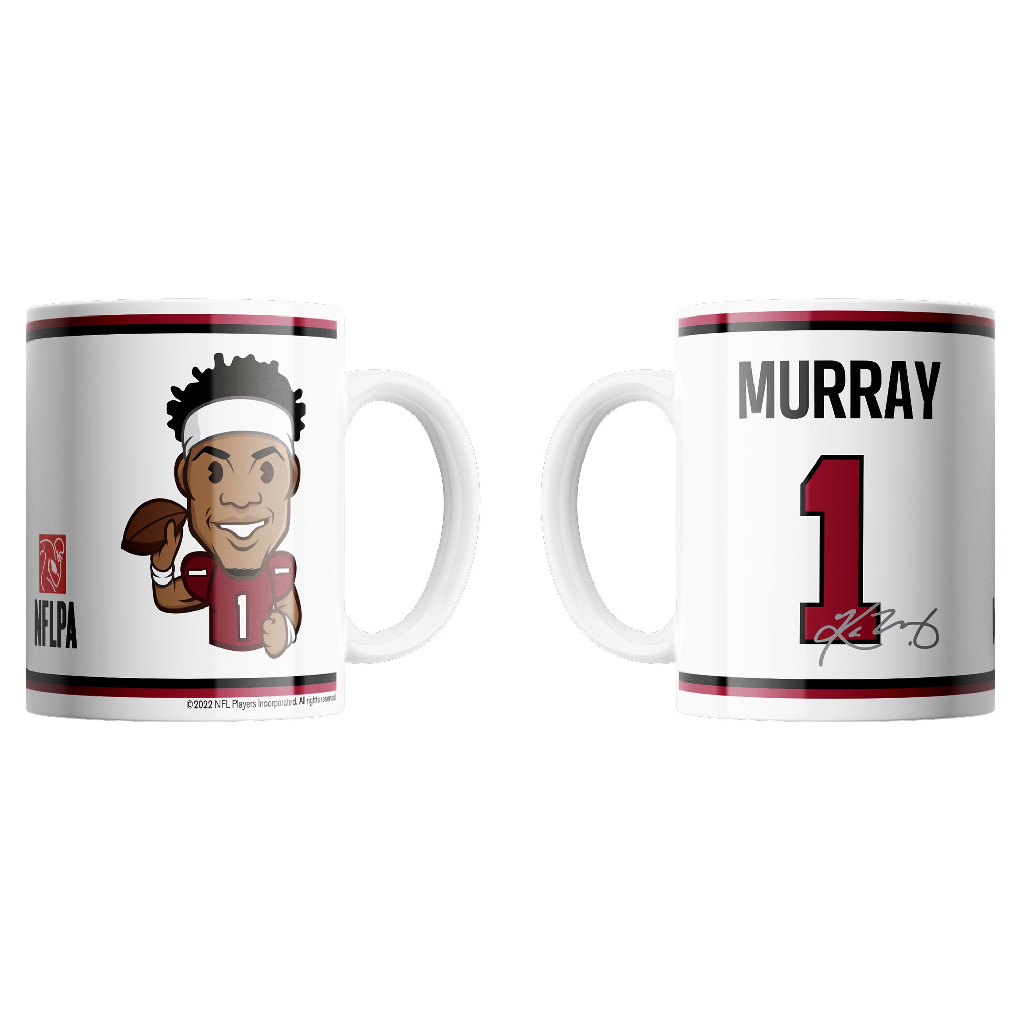 Kyler Murray #1 Emoji NFLPA Jumbo Becher (440 ml)
