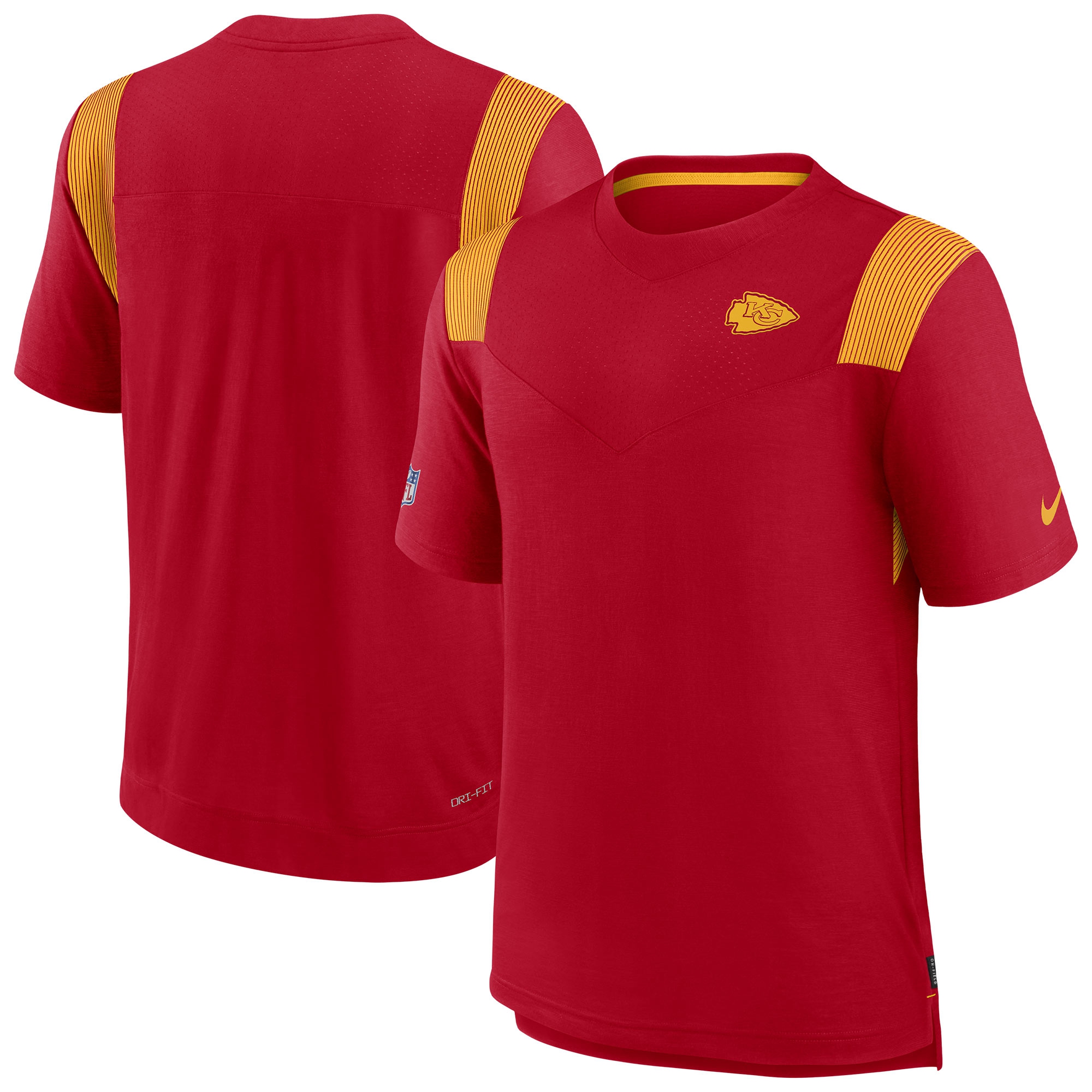 Kansas City Chiefs 2022 NFL Sideline Nike Performance Player Top Rot